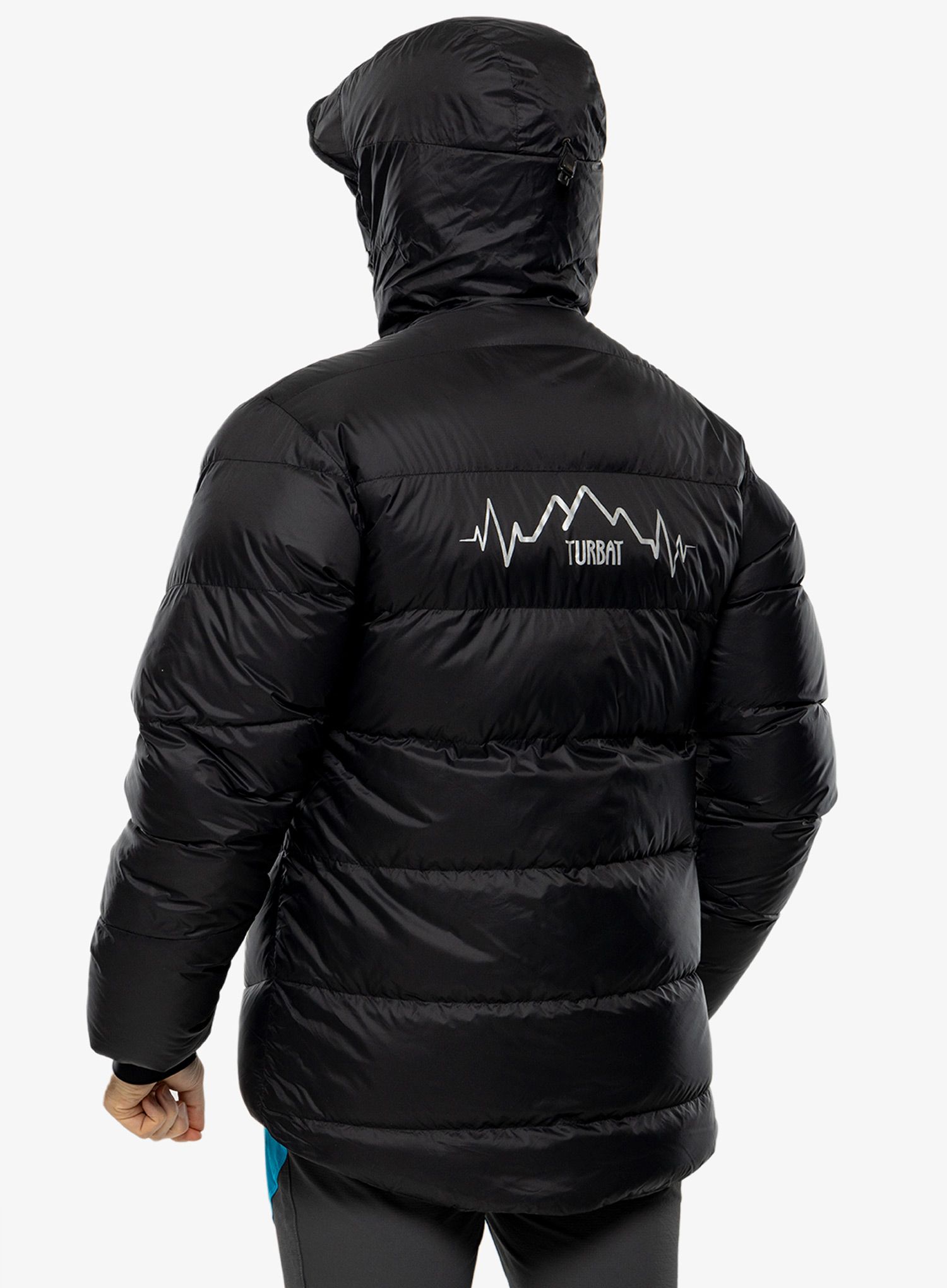 Péřová bunda Turbat Petros Pro - jet black
