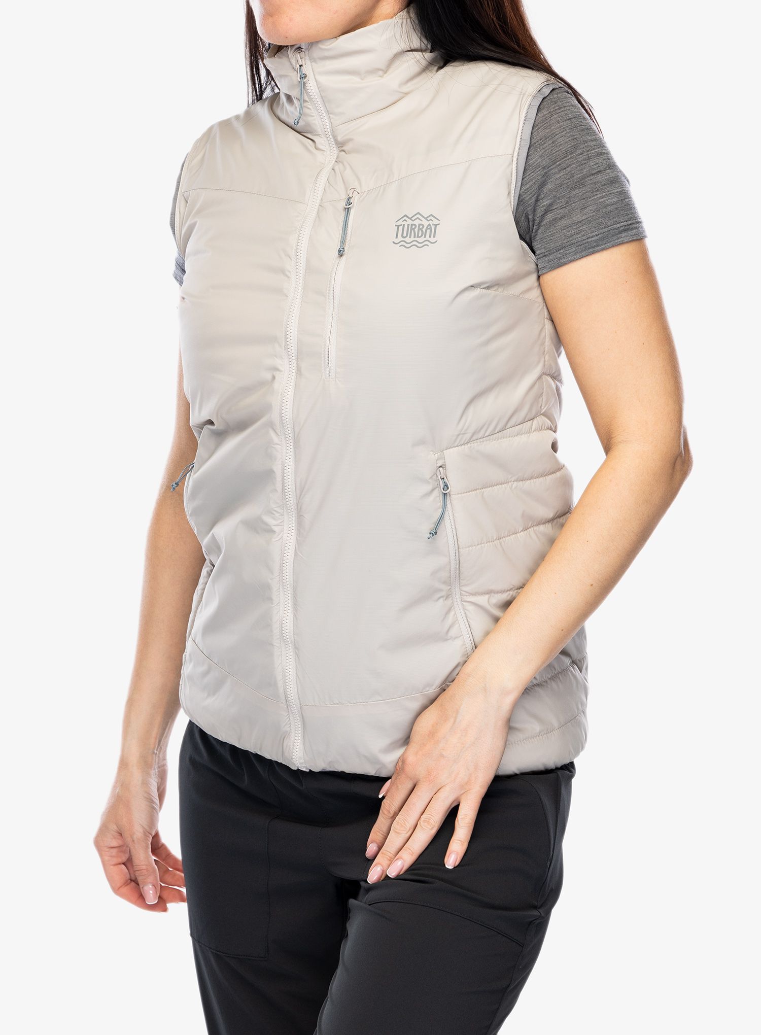 Zateplená bunda dámská Turbat Stranger Jacket - chateau gray