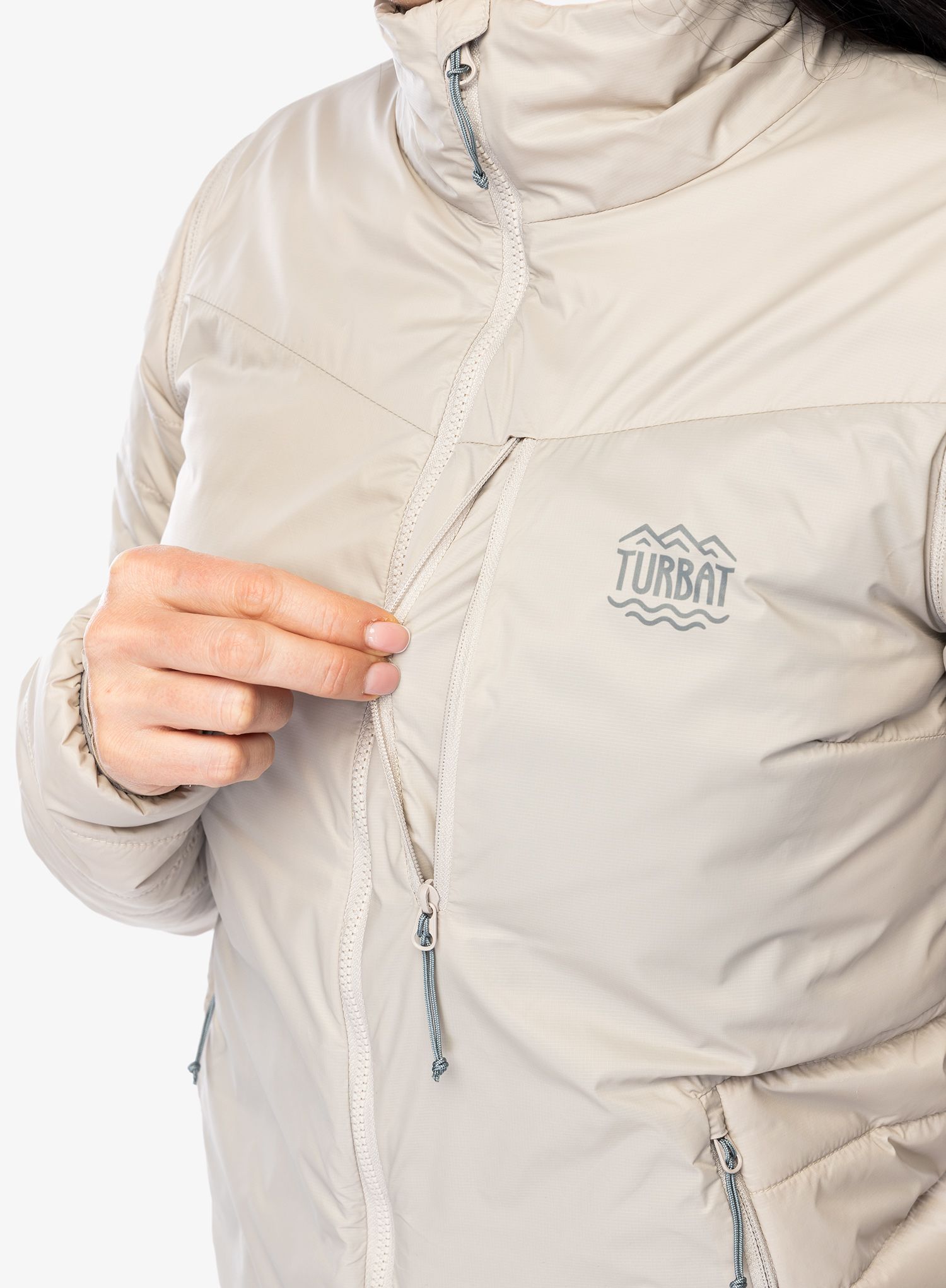 Zateplená bunda dámská Turbat Stranger Jacket - chateau gray