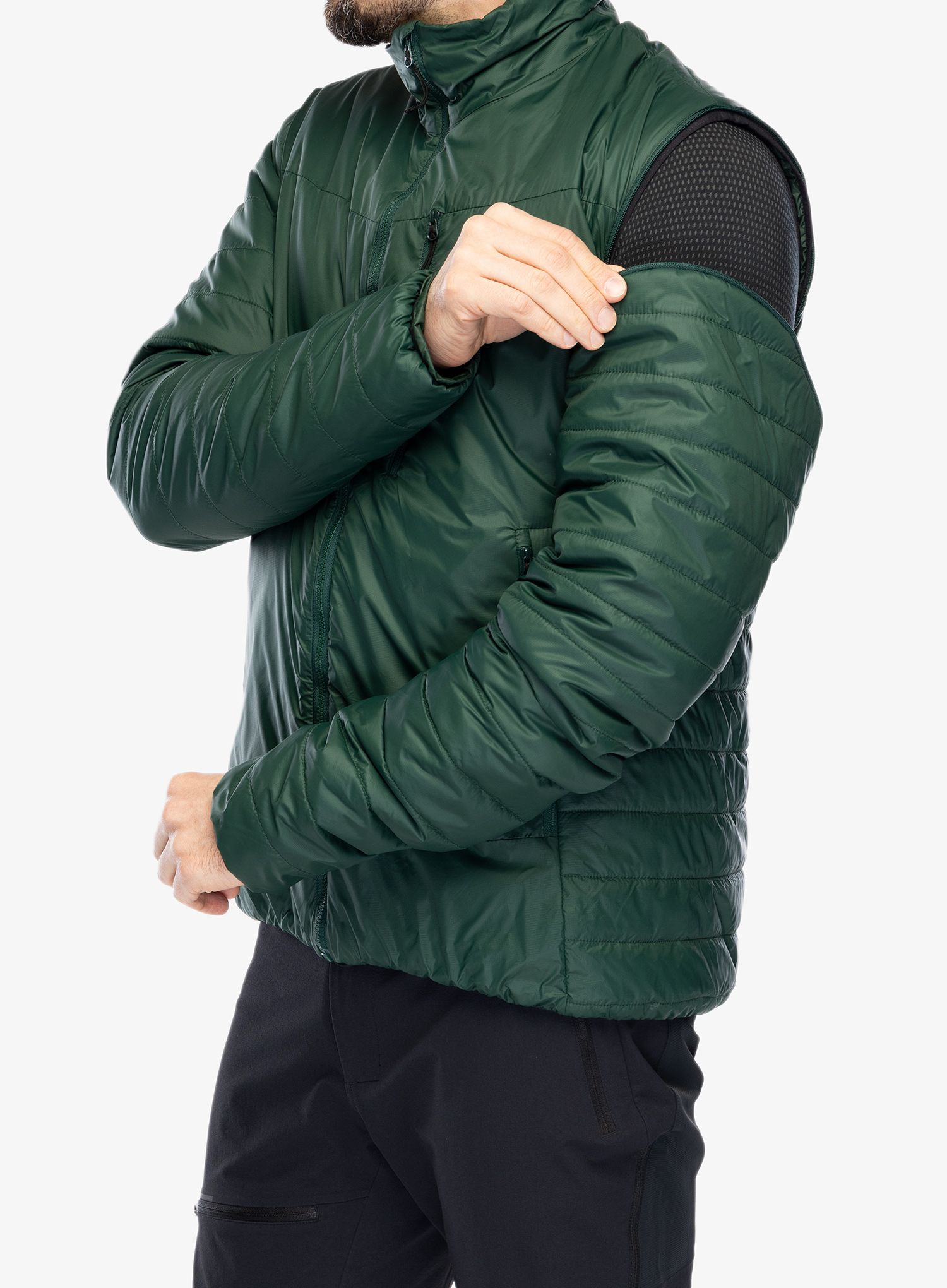 Zateplená bunda Turbat Stranger Jacket - sycamore green