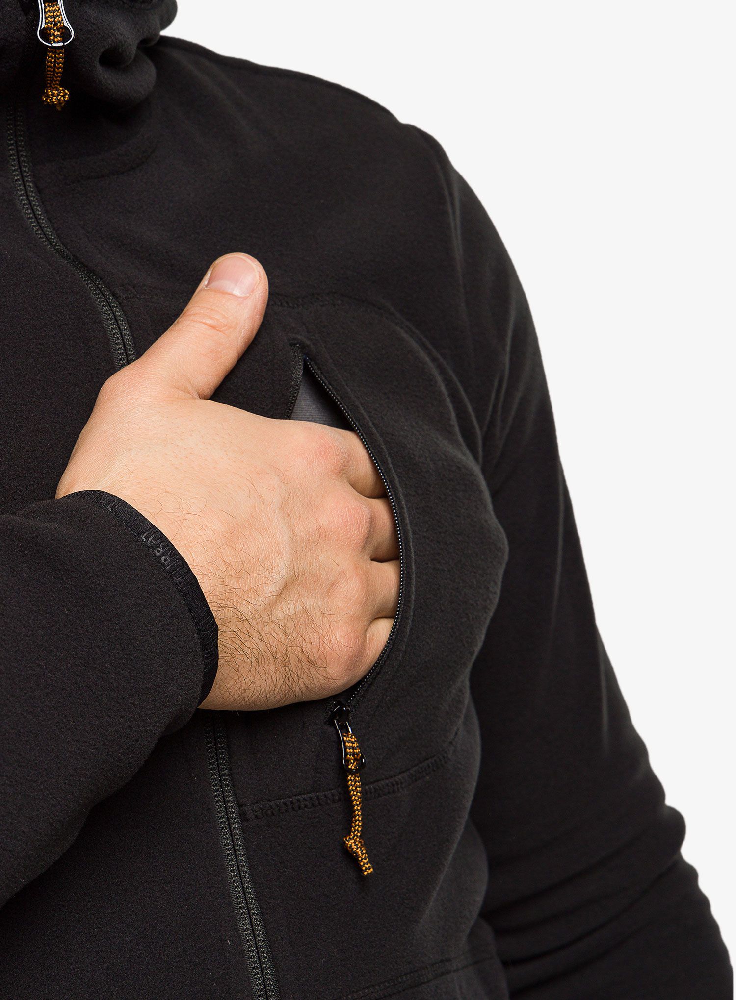 Fleece mikina Turbat Summit - jet black