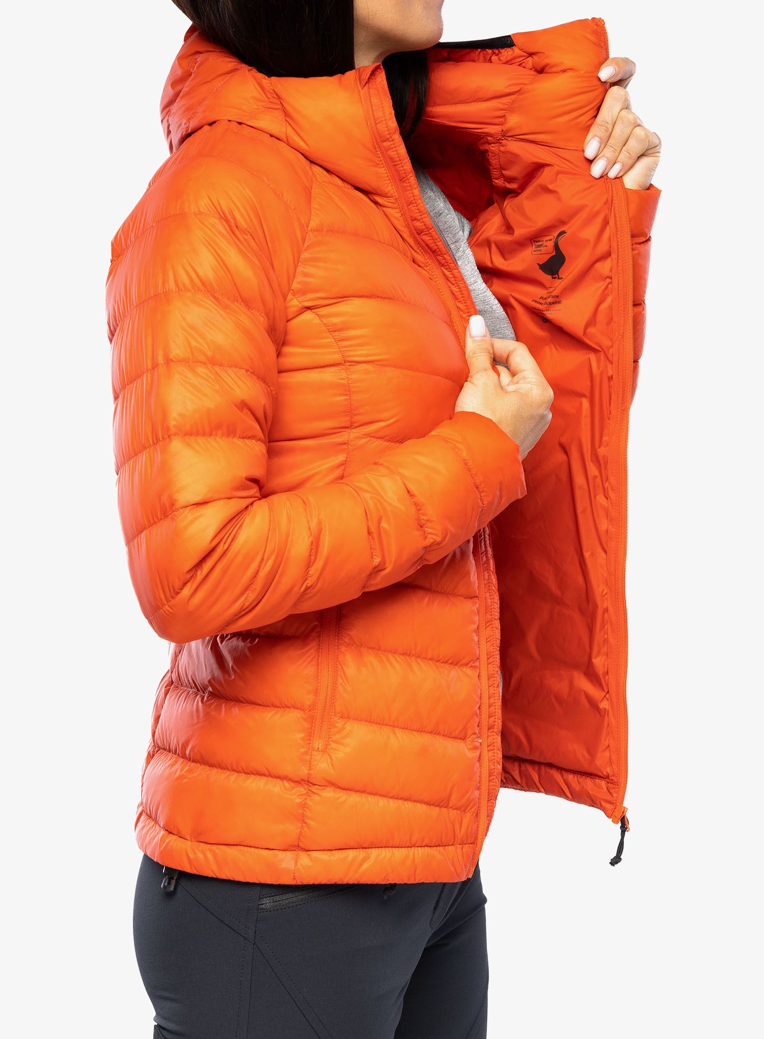Dámská péřová bunda Turbat Trek Pro - orange red