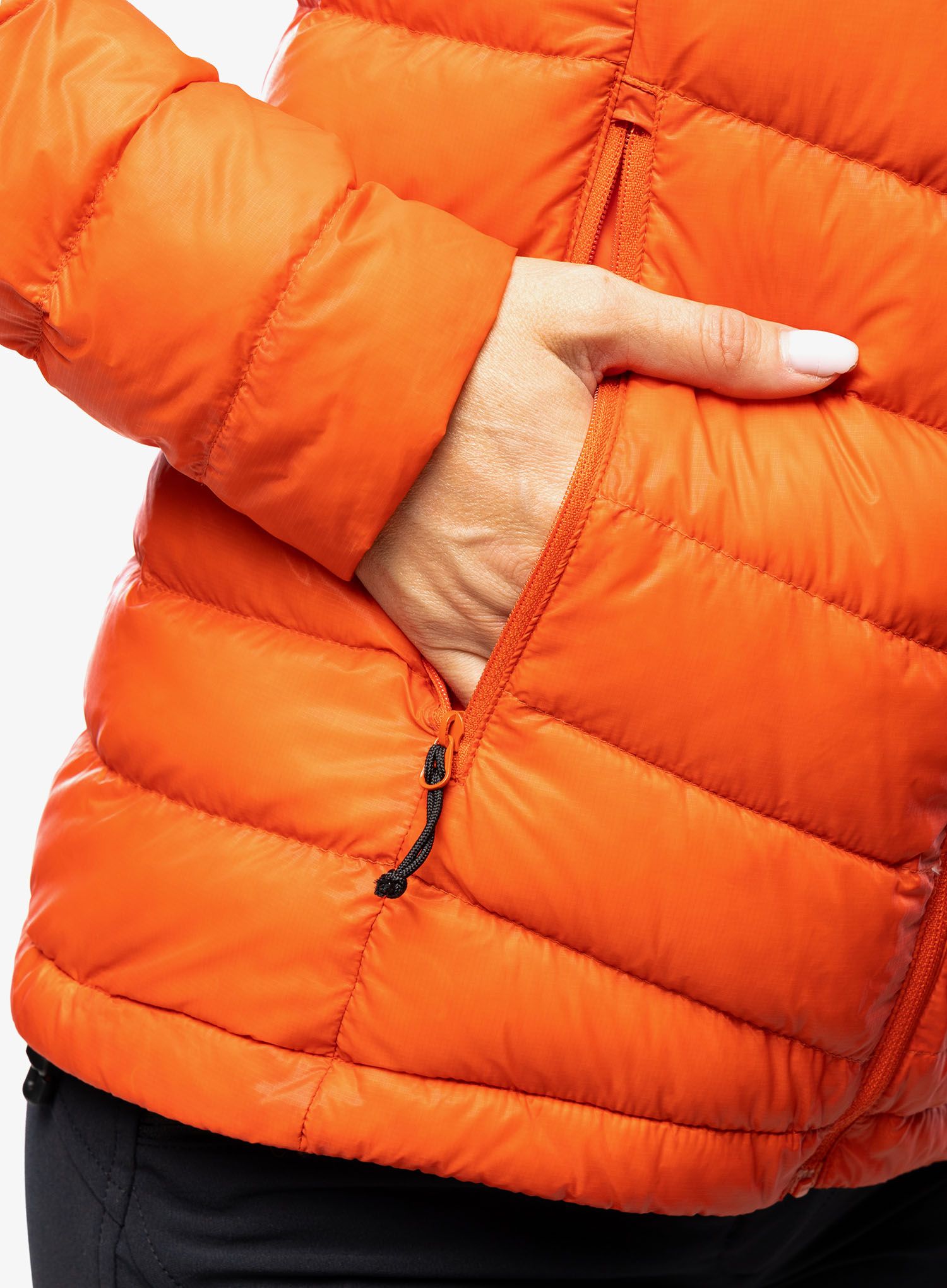 Dámská péřová bunda Turbat Trek Pro - orange red