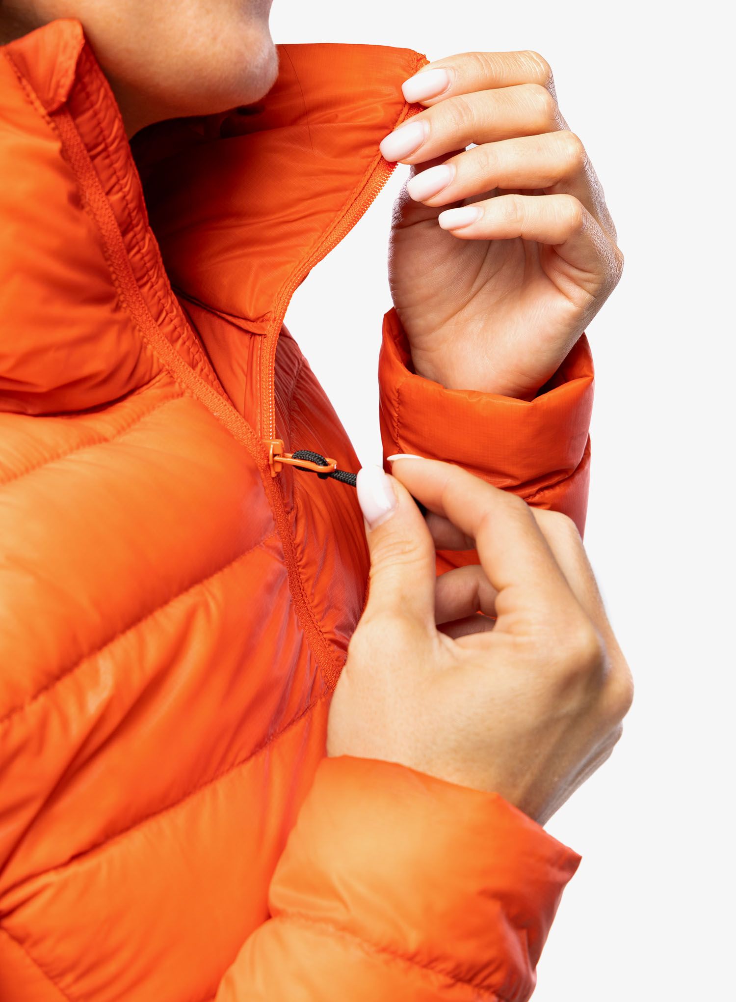 Dámská péřová bunda Turbat Trek Pro - orange red