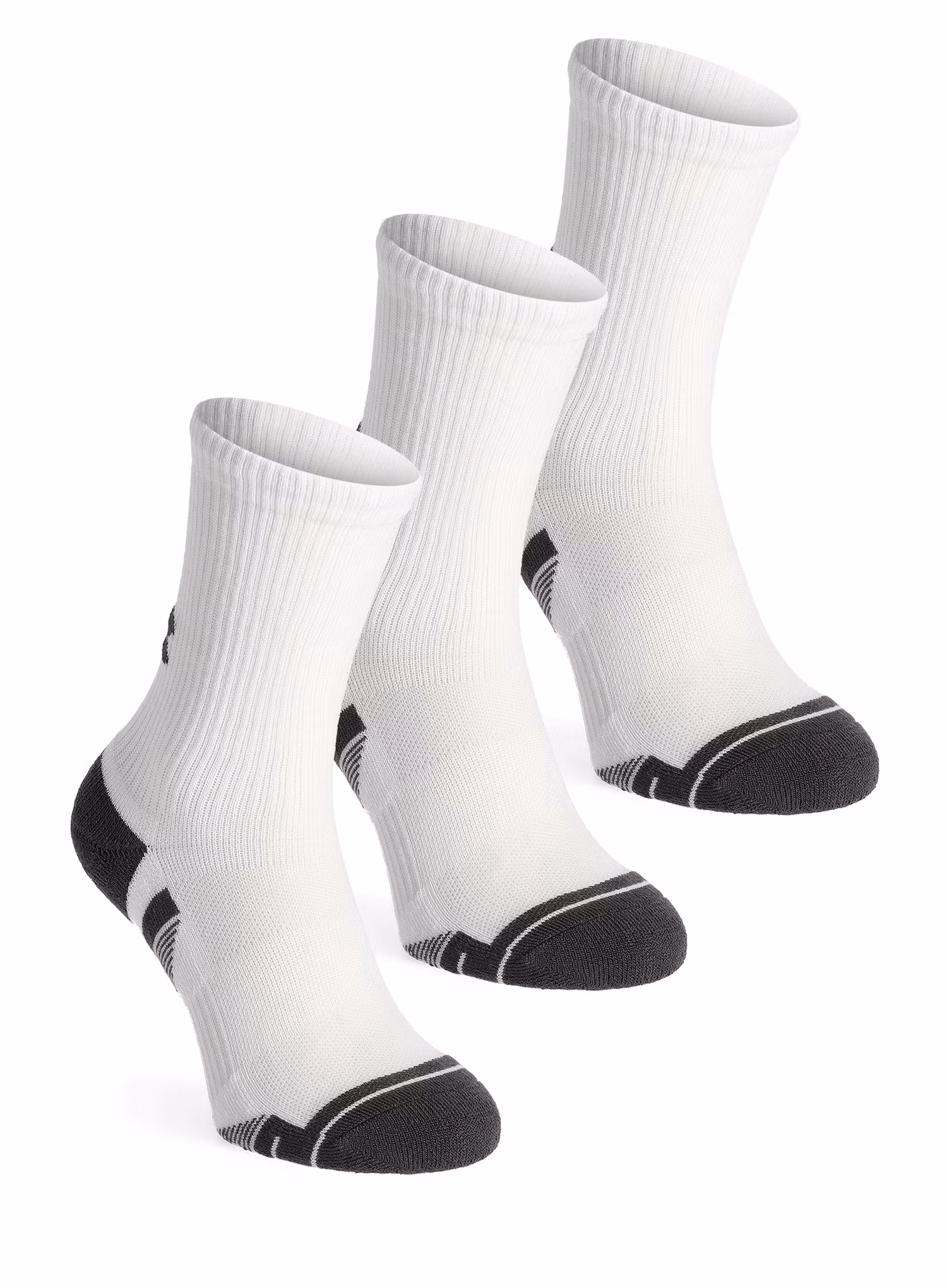 Ponožky Under Armour UA Performance Tech 3-Pack Crew - white/white/jet gray