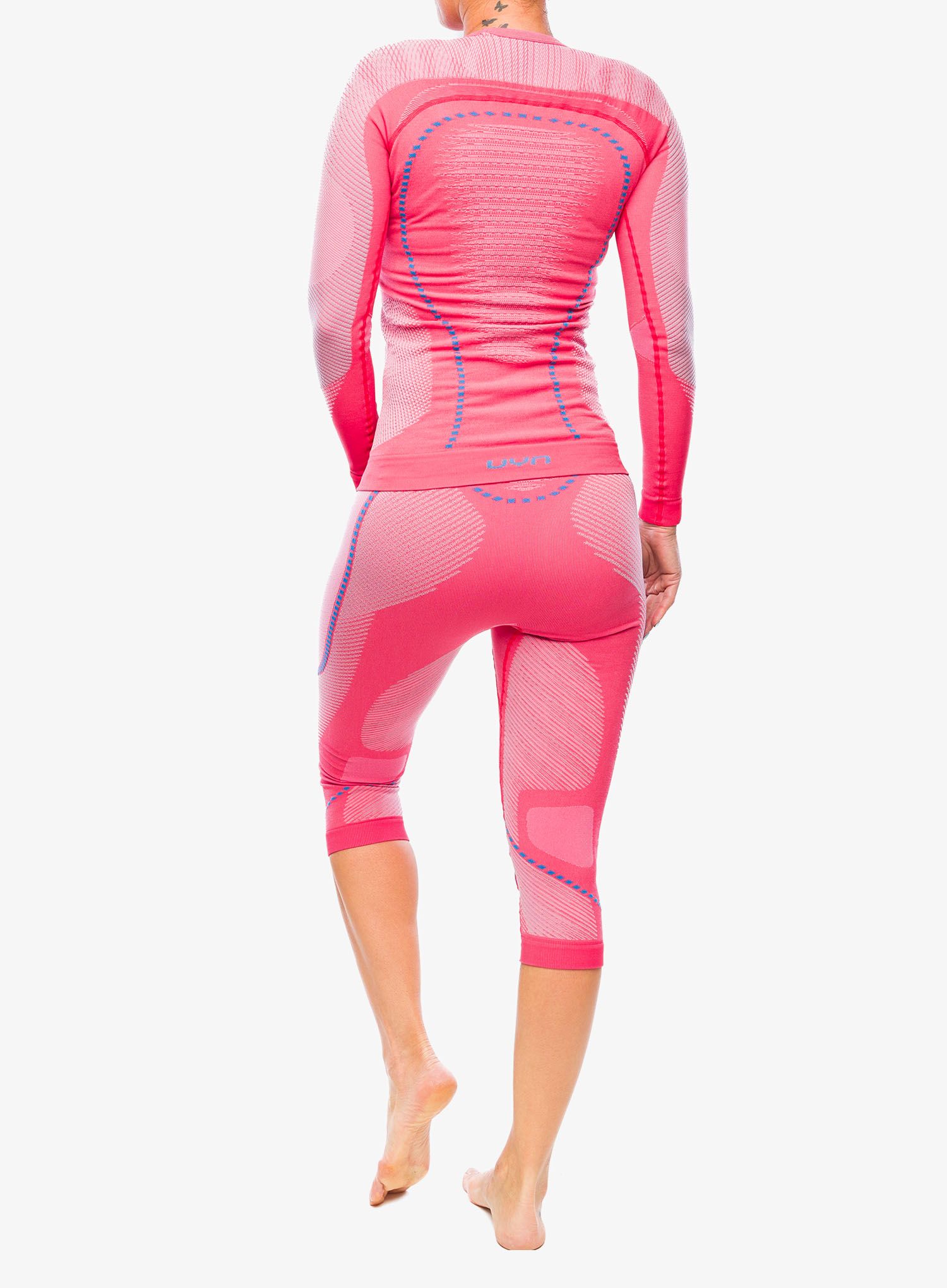 Termo legíny dámské UYN Ambityon UW Pants Medium - geranium/pearl