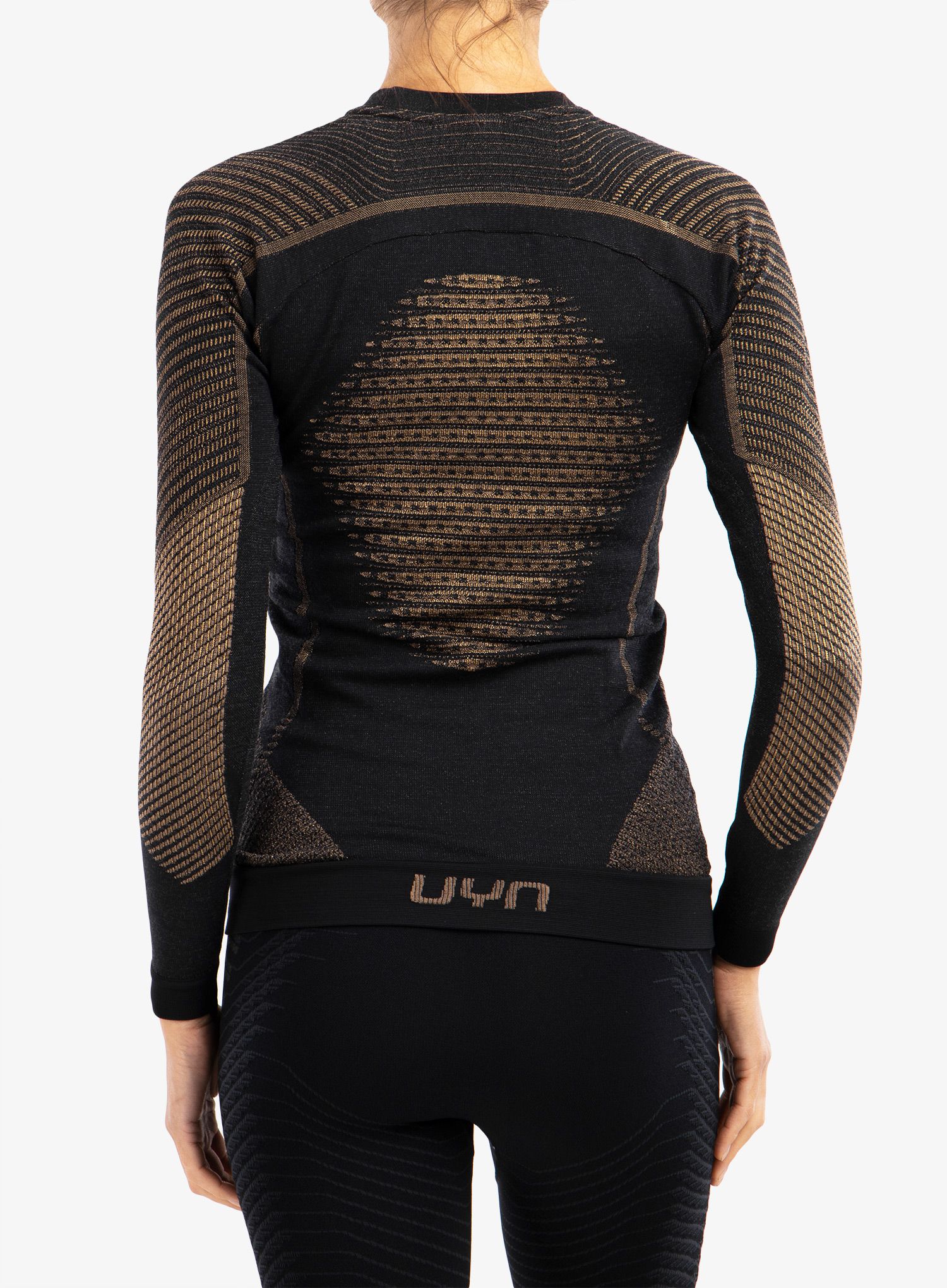 Dámská mikina UYN Cashmere Shiny 2.0 UW Shirt LS Round Neck - gold