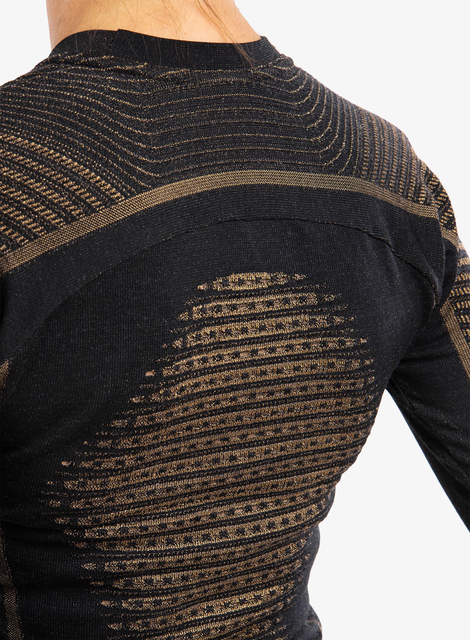Dámská mikina UYN Cashmere Shiny 2.0 UW Shirt LS Round Neck - gold