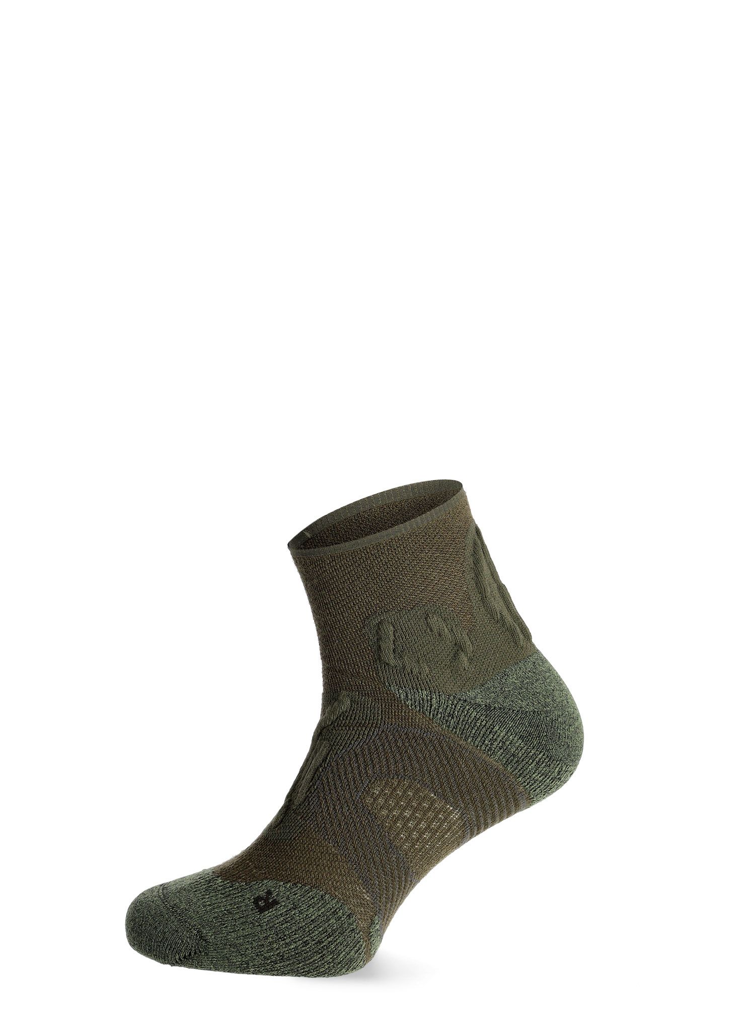 Turistické ponožky UYN Defender Merino Low Cut Socks - tactical green