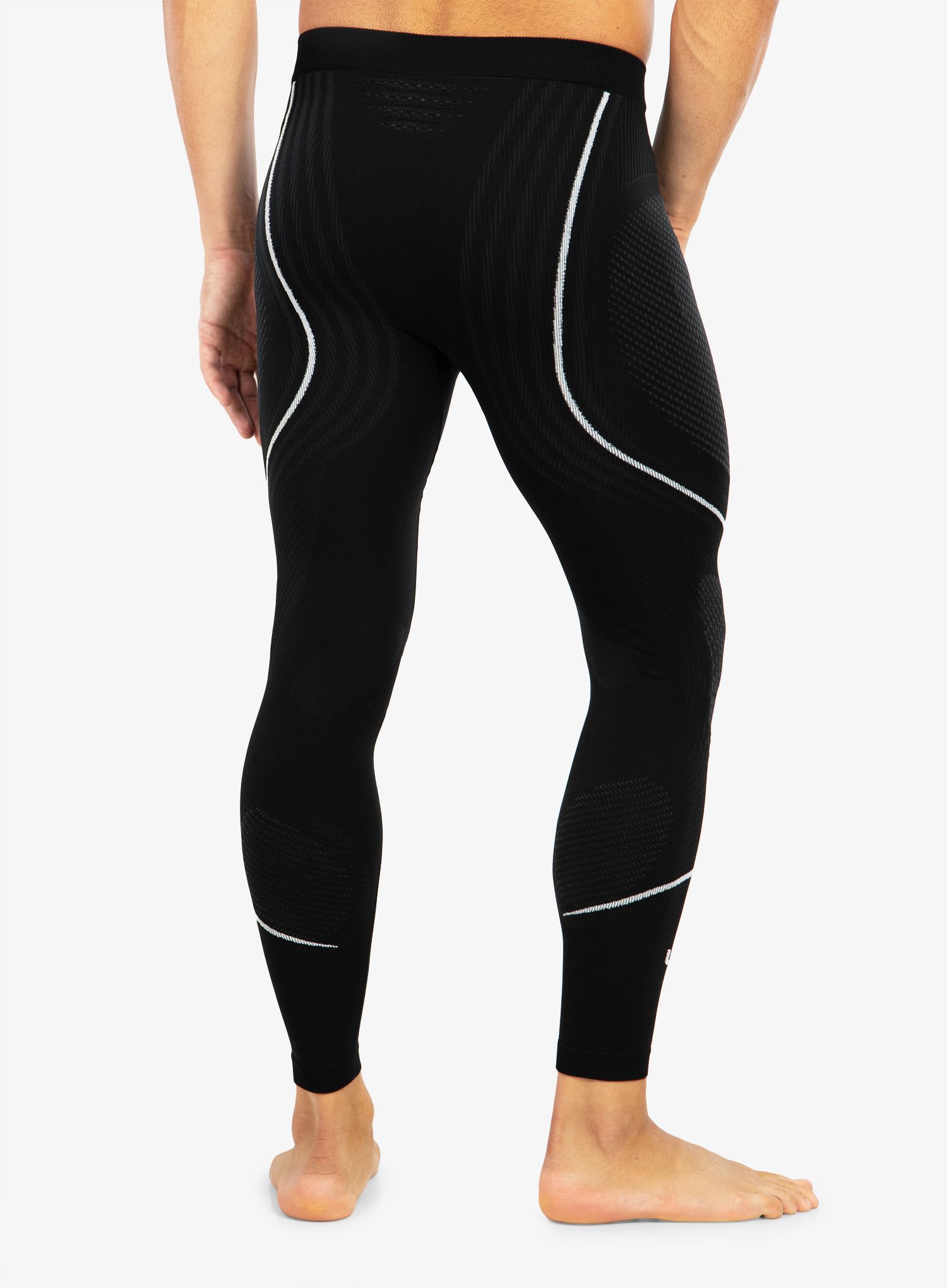Termoaktivní legíny UYN Evolutyon UW Pants Long - blackboard/anthr