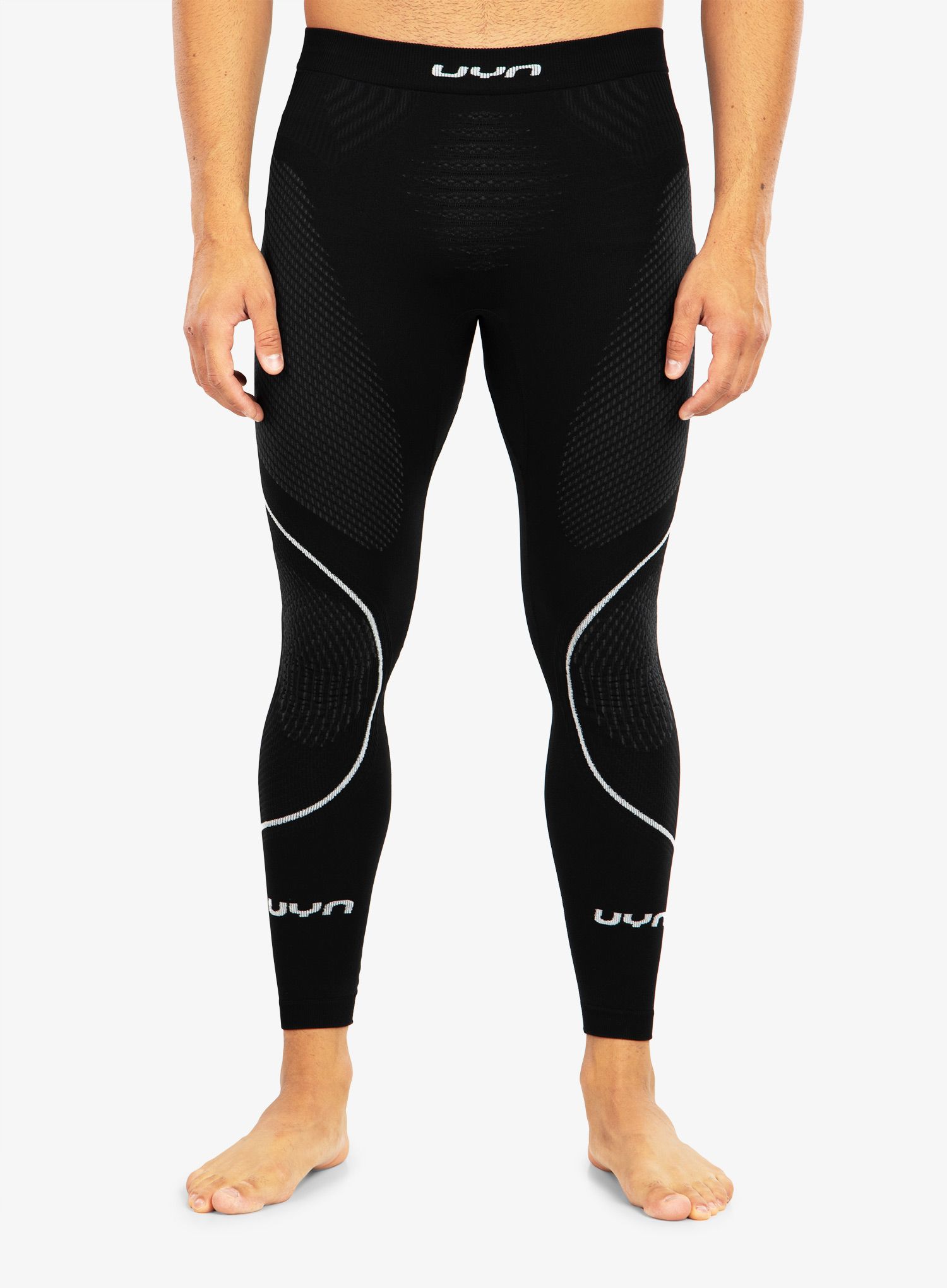 Termoaktivní legíny UYN Evolutyon UW Pants Long - blackboard/anthr