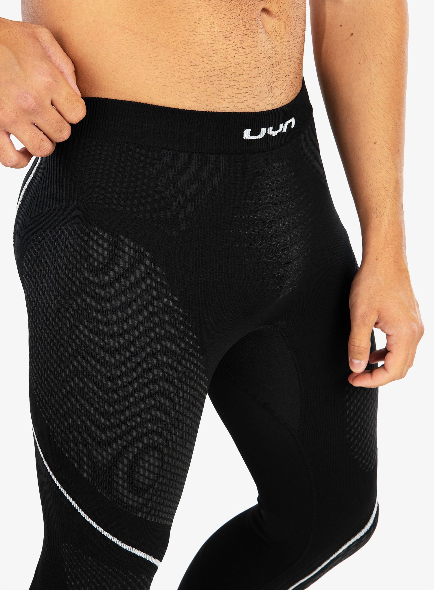 Termoaktivní legíny UYN Evolutyon UW Pants Long - blackboard/anthr