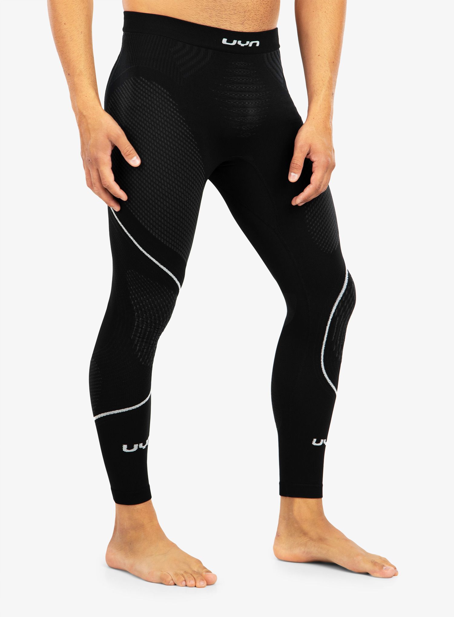 Termoaktivní legíny UYN Evolutyon UW Pants Long - blackboard/anthr