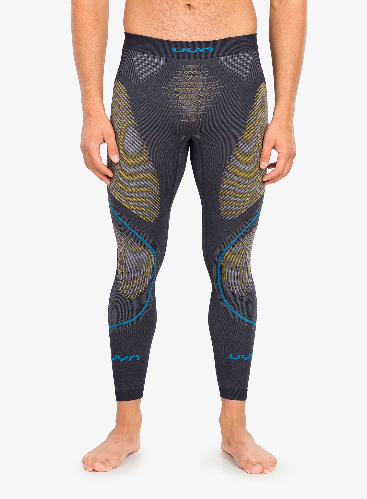 Termoaktivní legíny UYN Evolutyon UW Pants Long - charcoal/gold