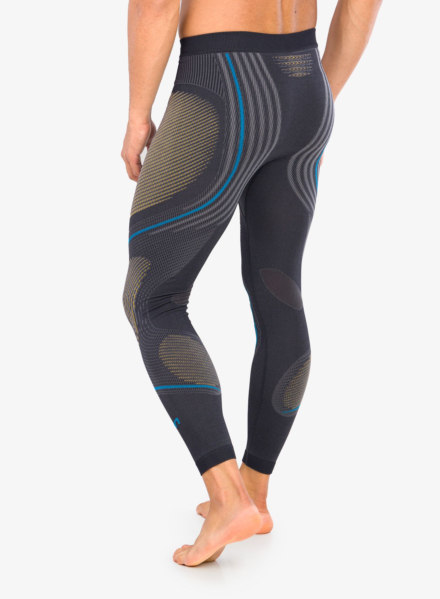 Termoaktivní legíny UYN Evolutyon UW Pants Long - charcoal/gold