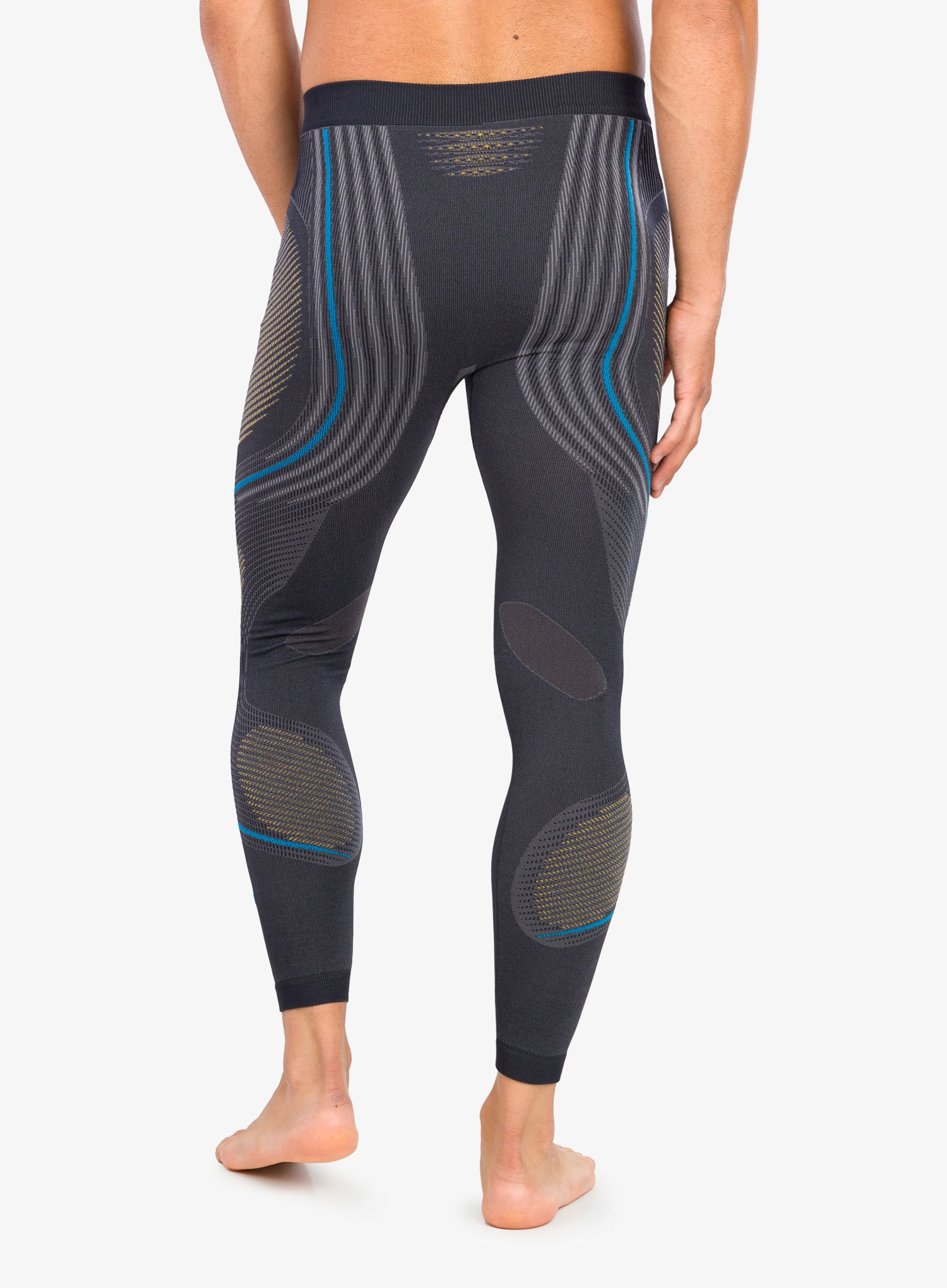 Termoaktivní legíny UYN Evolutyon UW Pants Long - charcoal/gold
