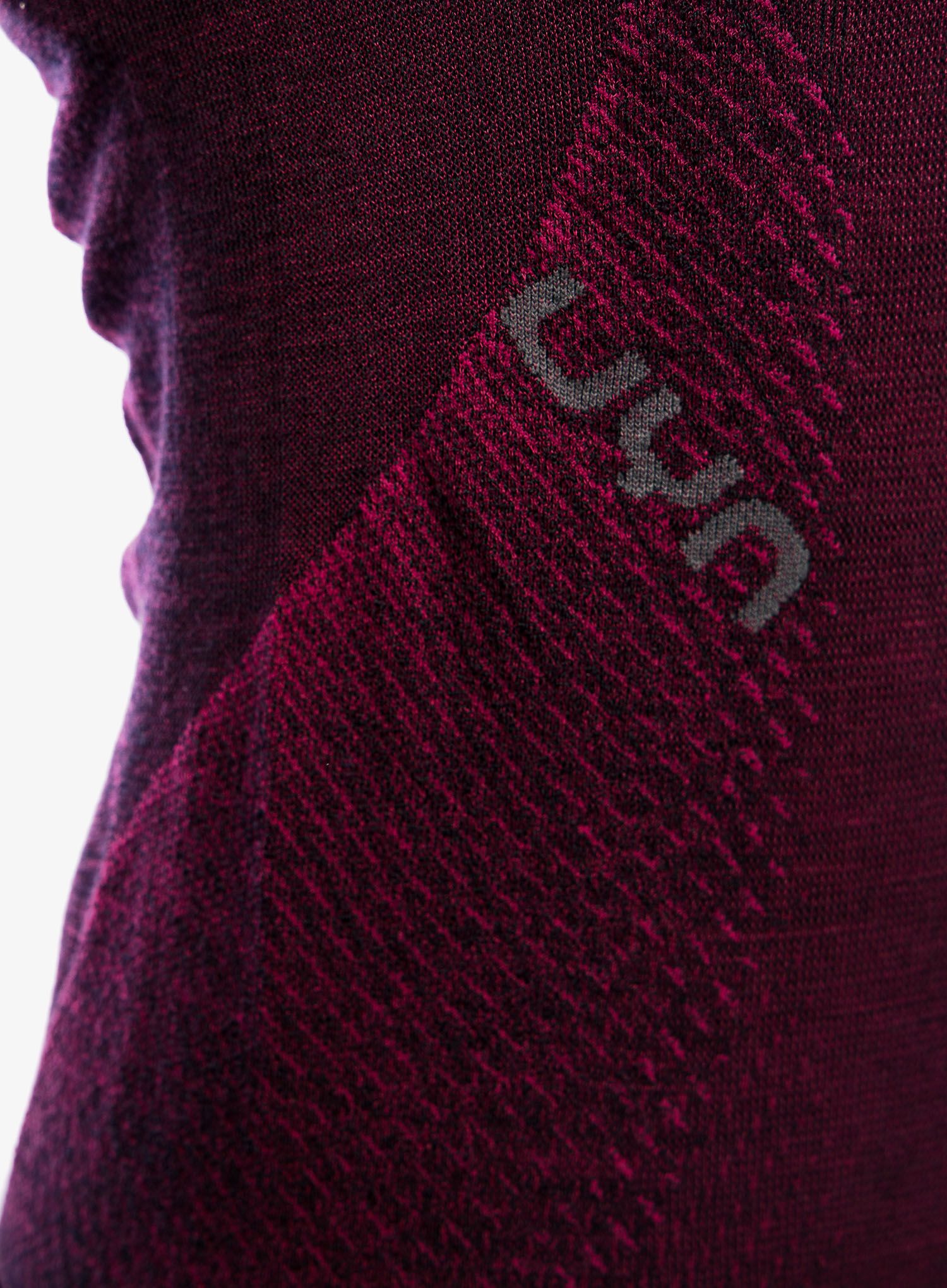 Dámská funkční mikina UYN Fusyon Biotech UW Shirt LS - windsor wine