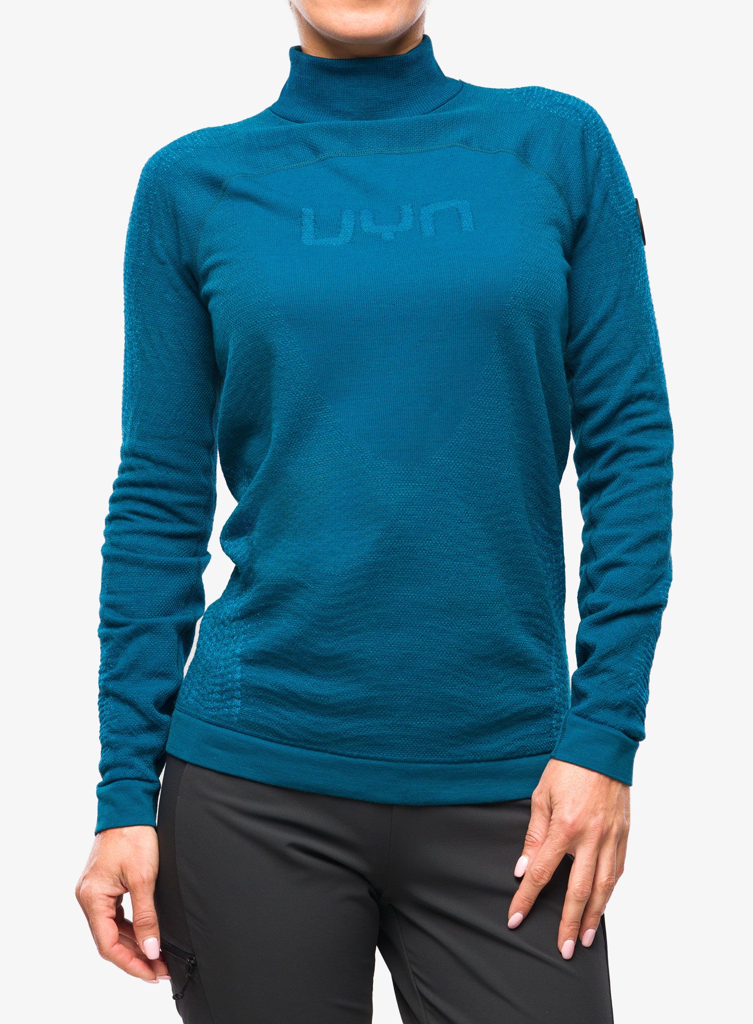 Funkční mikina dámská UYN Nival 2nd Layer OW Shirt SL - blue/atlantic