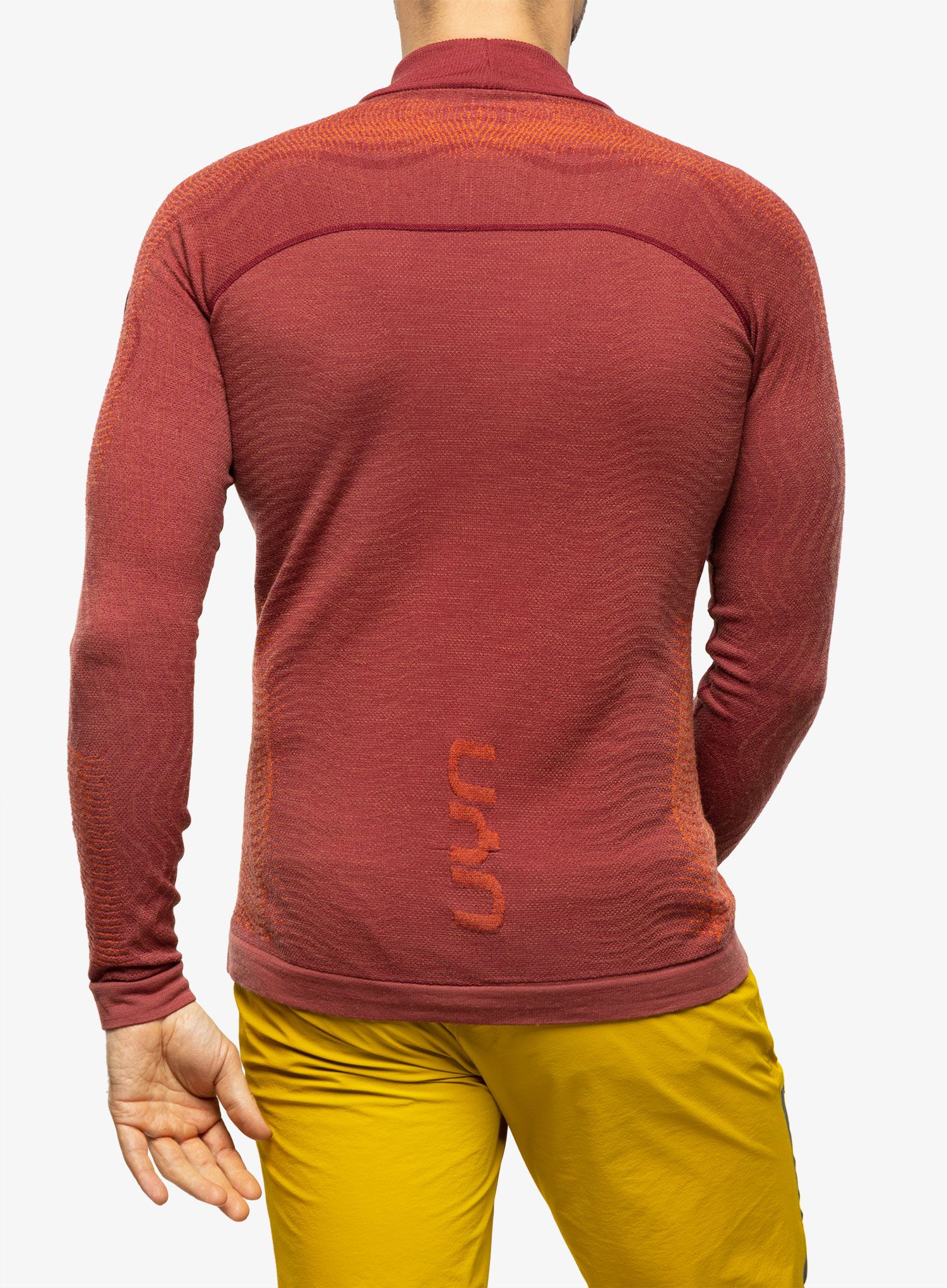 Funkční mikina UYN Nival OW Shirt SL - red/orange