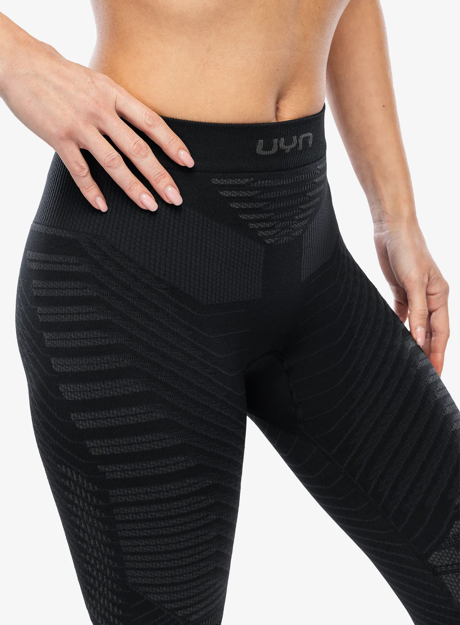 Dámské legíny UYN Resilyon UW Pants Medium - black/anthracite