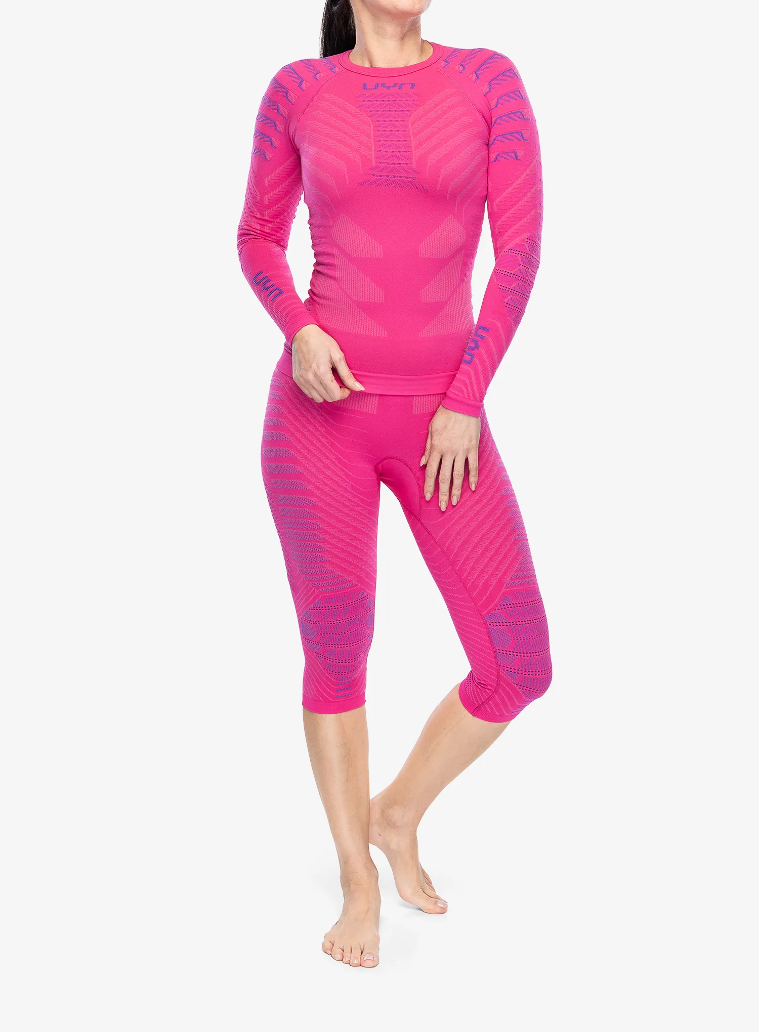 Dámské termální legíny UYN Resilyon UW Pants Medium - magenta