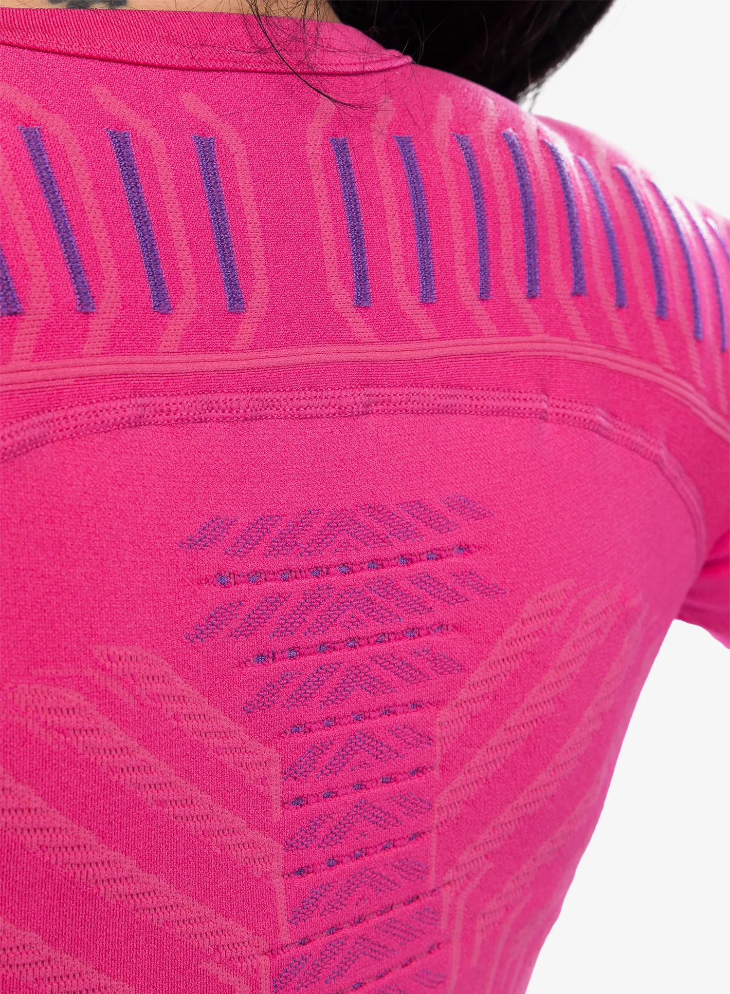Dámská funkční mikina UYN Resilyon UW Shirt LS Round Neck - magenta/pink