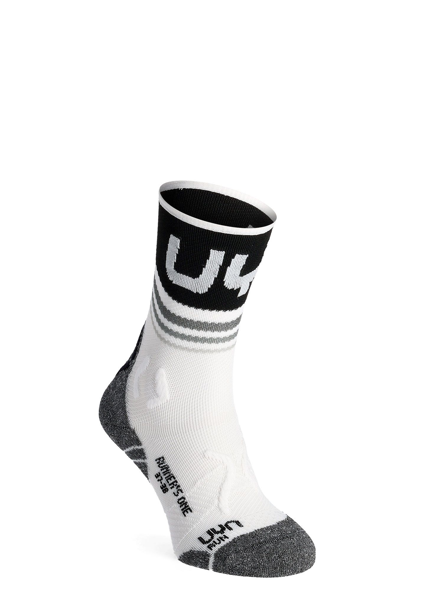Běžecké ponožky dámské UYN Runner's One Short Socks - white/black