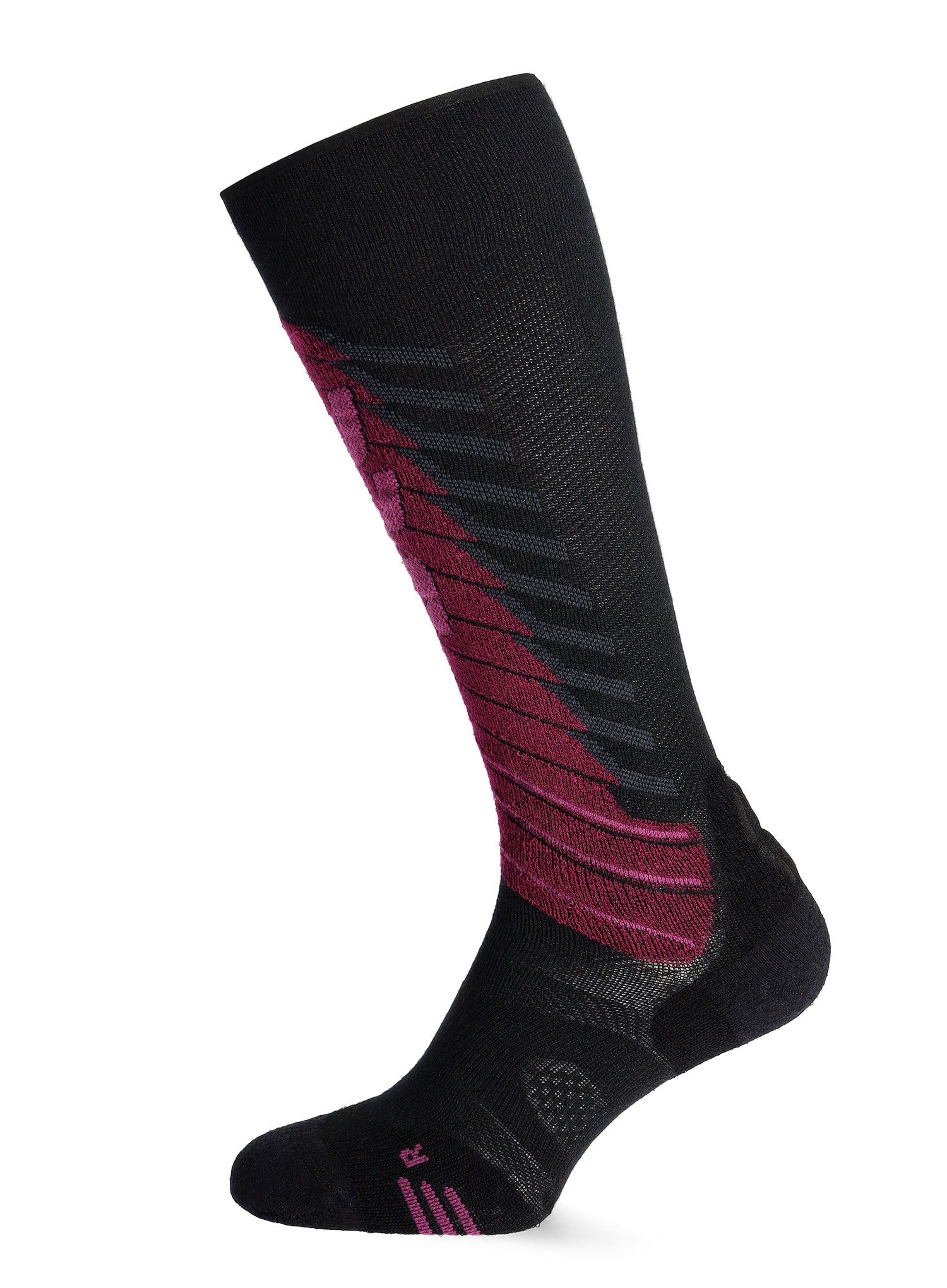 Dámské lyžařské ponožky UYN Ski One Biotech Socks - black/purple
