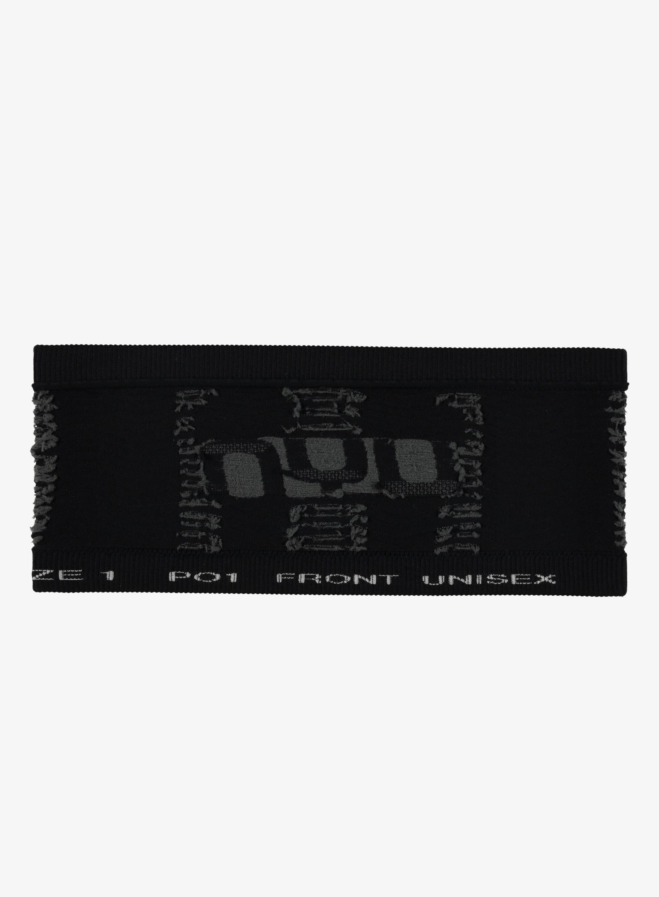 Sportovní čelenka na hlavu UYN Vibe Headband - black/charcoal