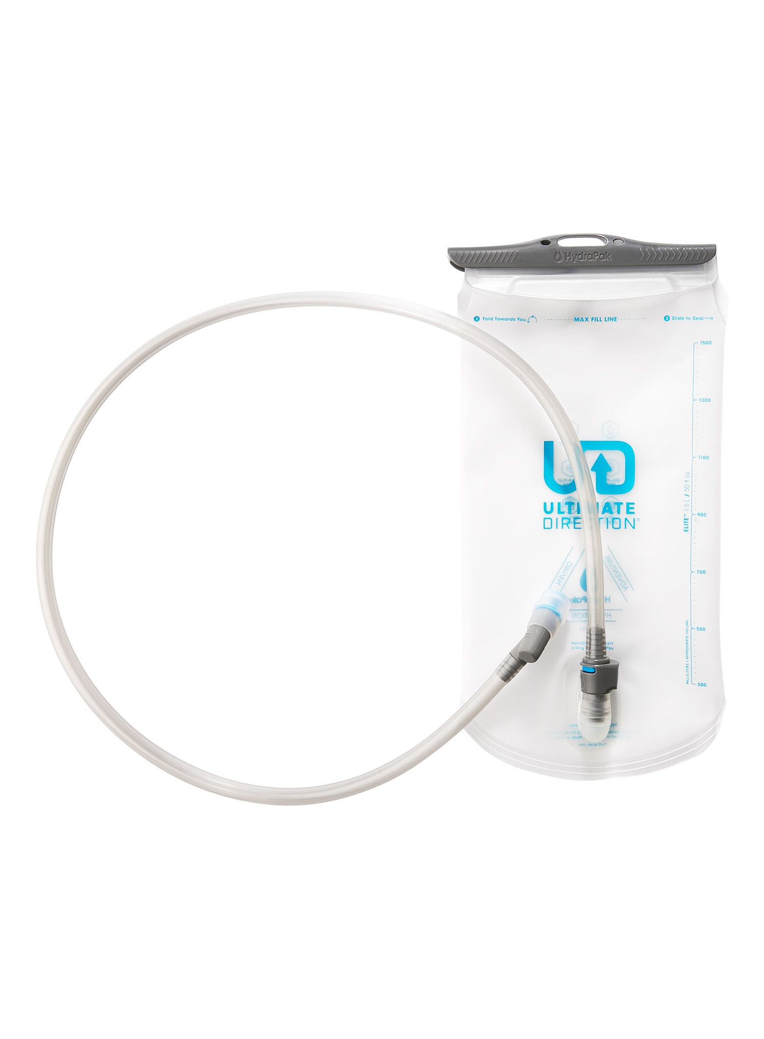 Vak na vodu Ultimate Direction 1.5L Reservoir III - clear