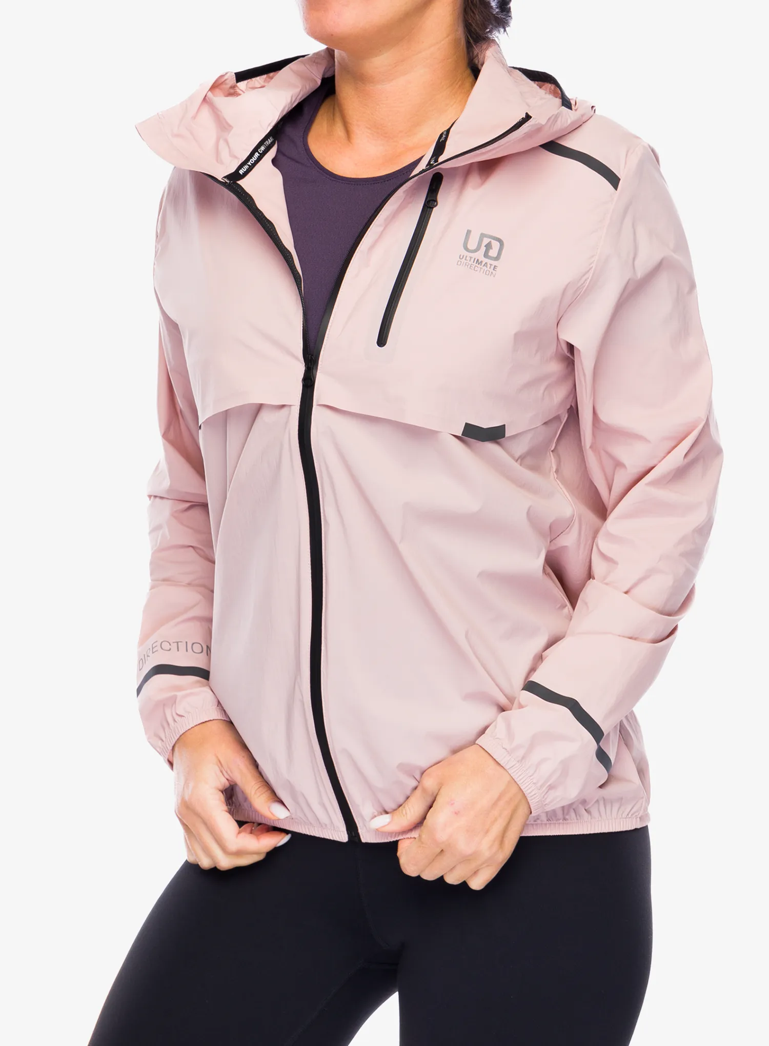 Větrovka dámská Ultimate Direction Aerolight Wind Jacket - clay