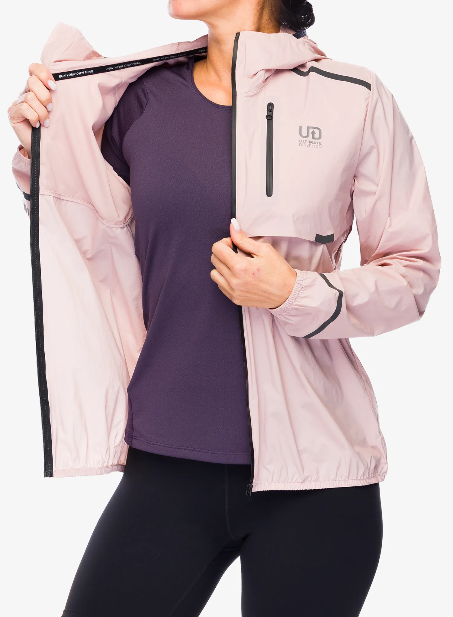 Větrovka dámská Ultimate Direction Aerolight Wind Jacket - clay