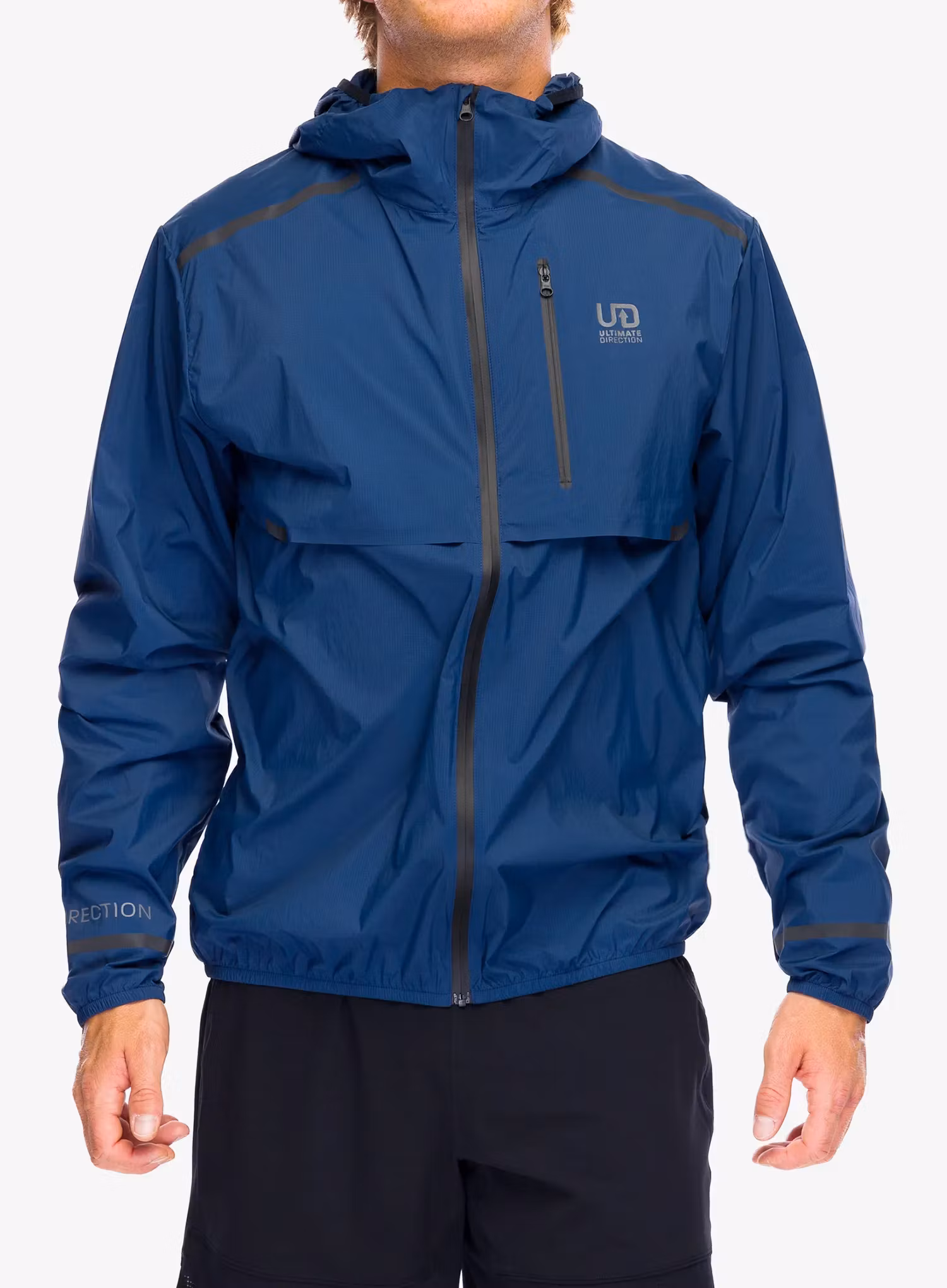 Větrovka Ultimate Direction Aerolight Wind Jacket - navy