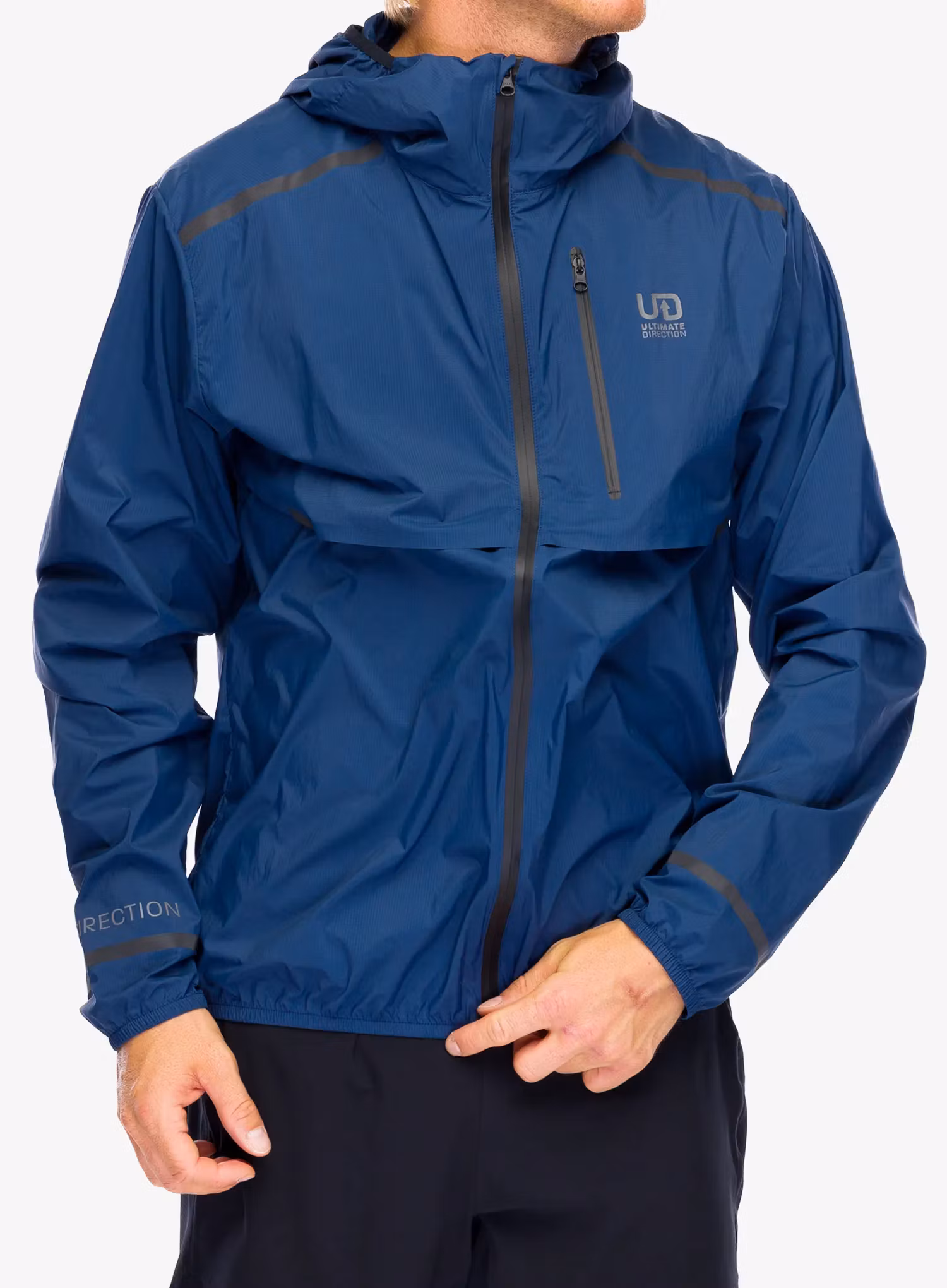 Větrovka Ultimate Direction Aerolight Wind Jacket - navy