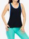 Dámský top Under Armour 2-in-1 Knockout Tank SP - black/white