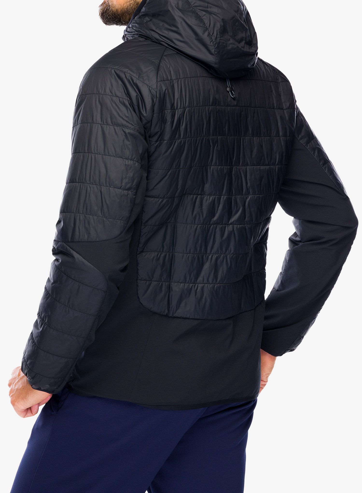 Hybridní bunda Under Armour Active Hybrid Jacket - black/pitch gray