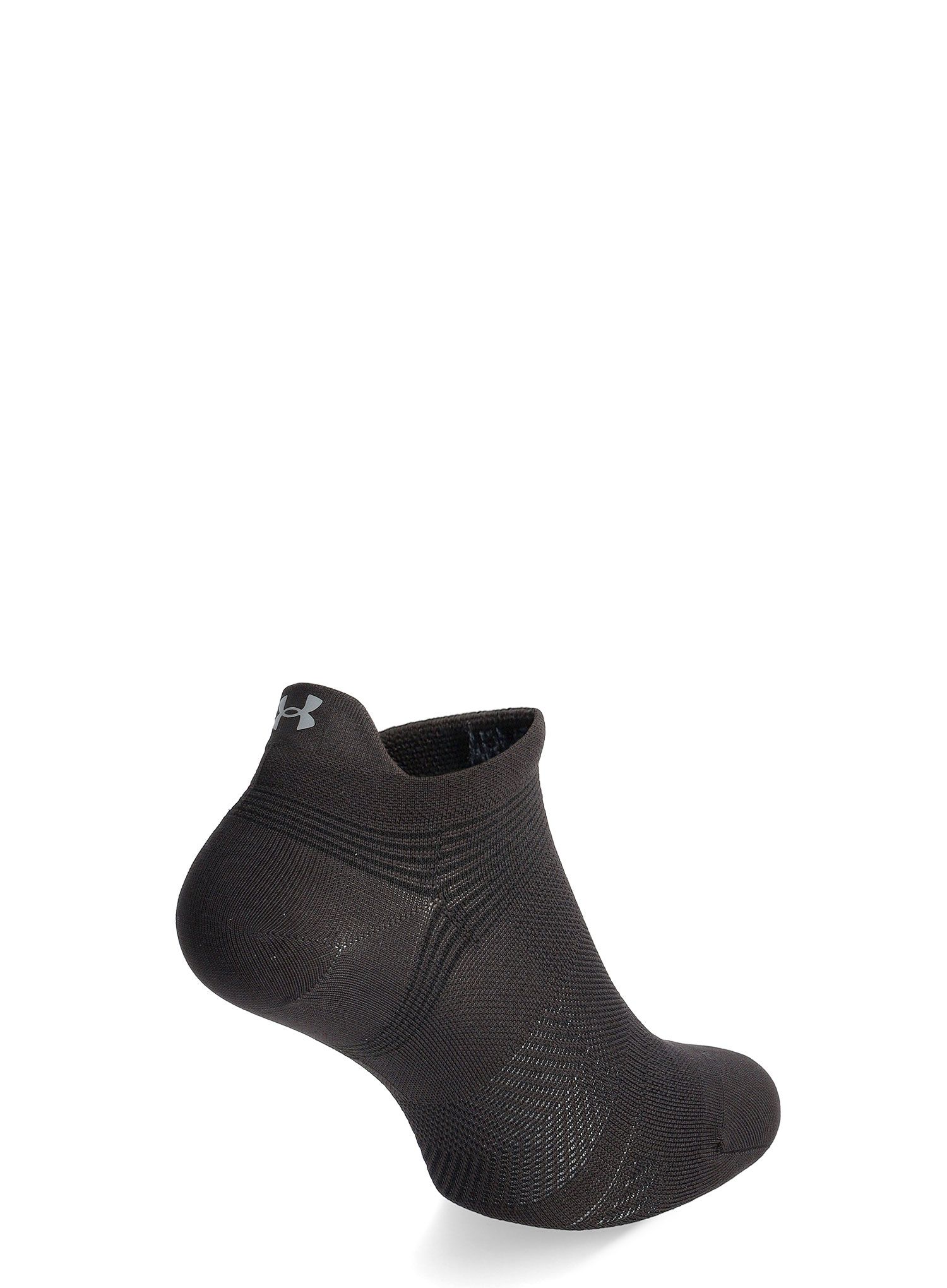 Ponožky na běhání Under Armour AD Run Lite 2pk NS Tab - pitch gray/black/reflective