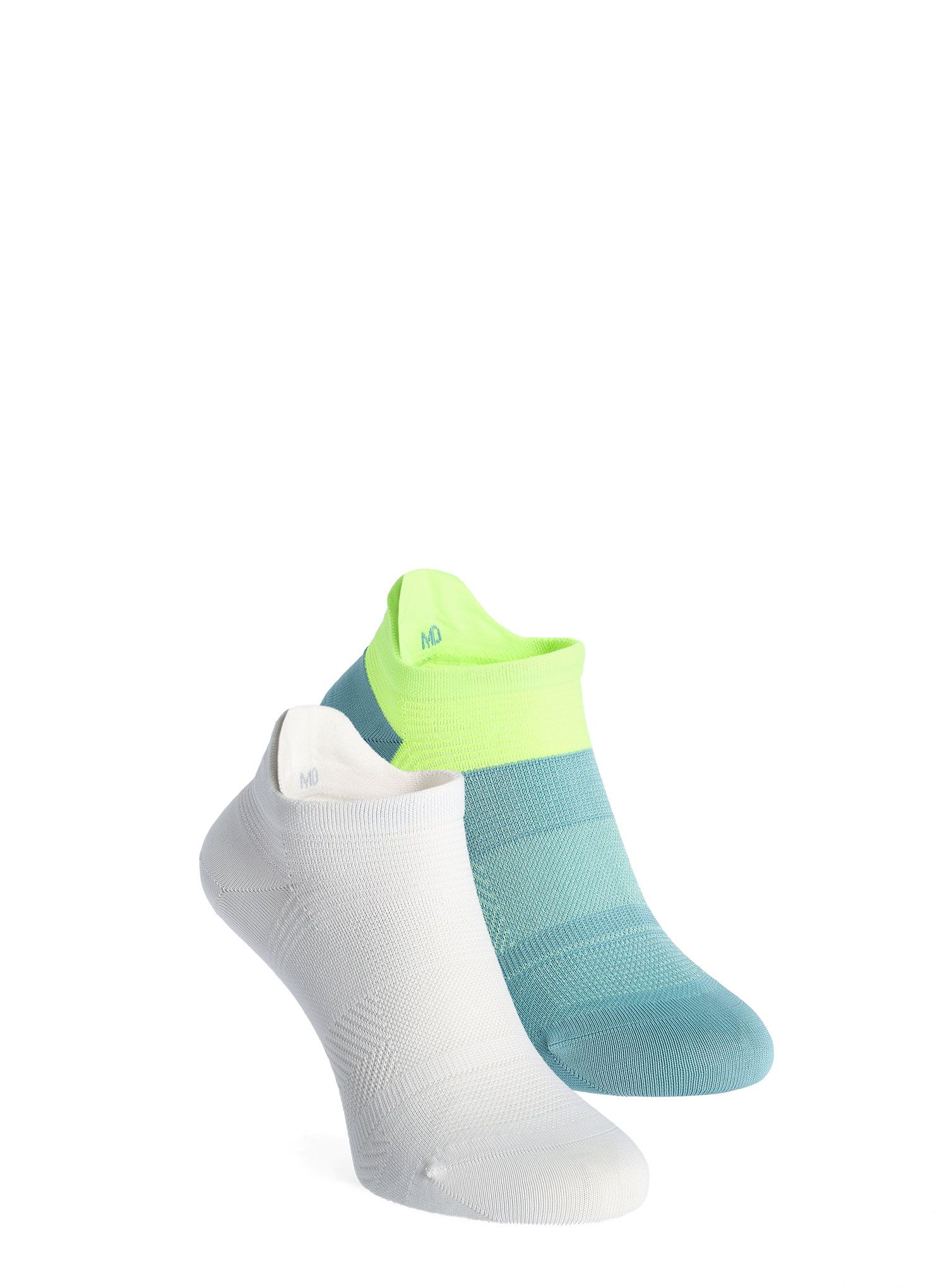 Běžecké ponožky Under Armour AD Run Lite 2pk NS Tab - still water/white/reflective