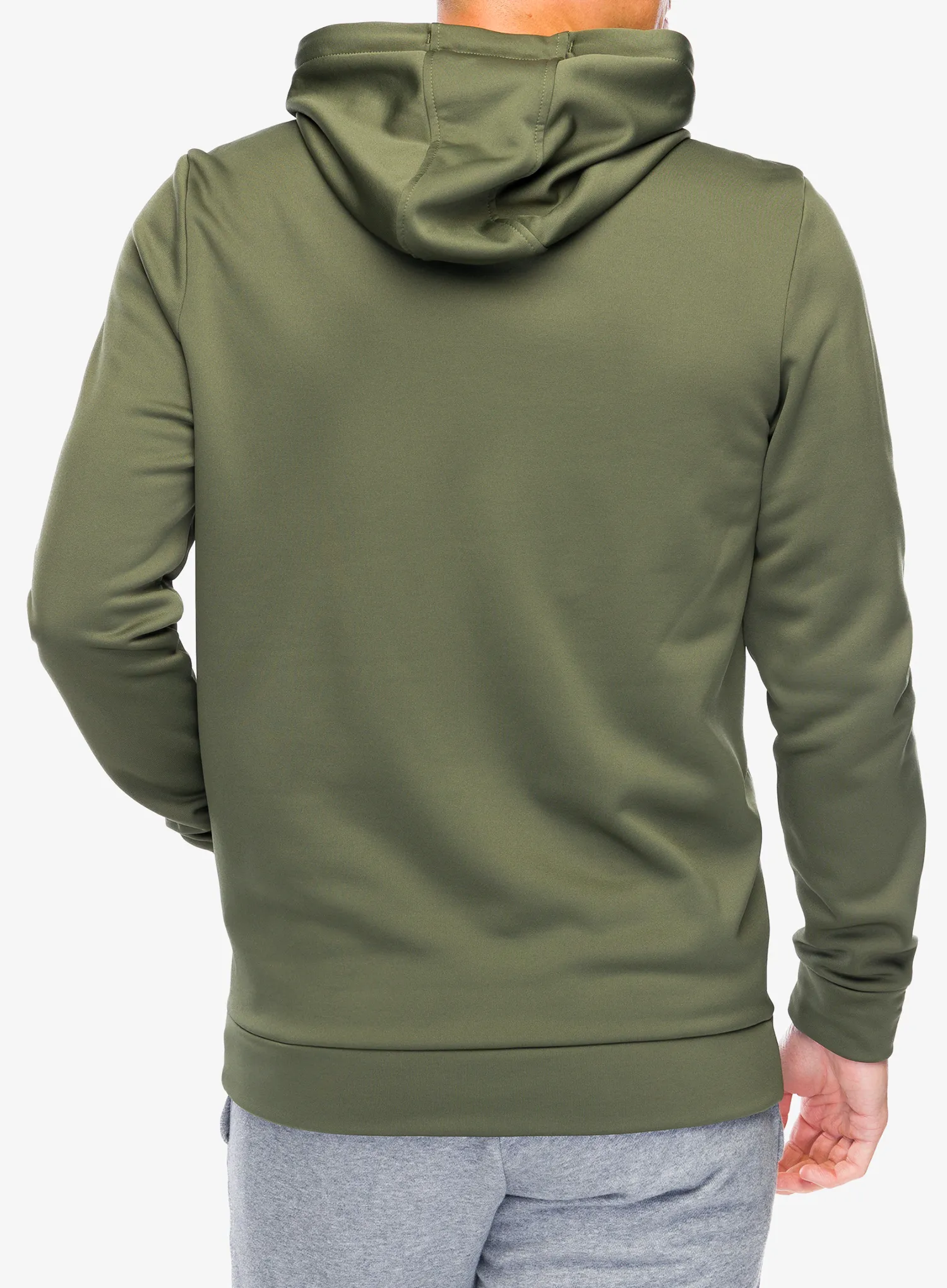 Mikina s kapucí Under Armour Armour Fleece Big Logo Hoodie - marine od green/black