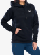 Dámská mikina s kapucí Under Armour Armour Fleece Hoodie - black/white