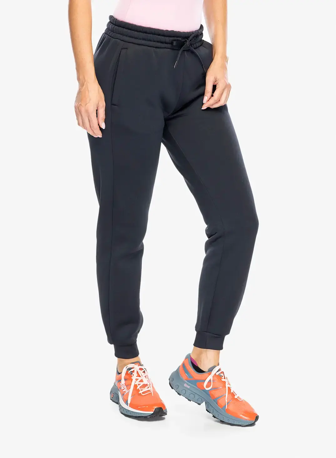 Kalhoty dámské Under Armour Armour Fleece Joggers - black/white