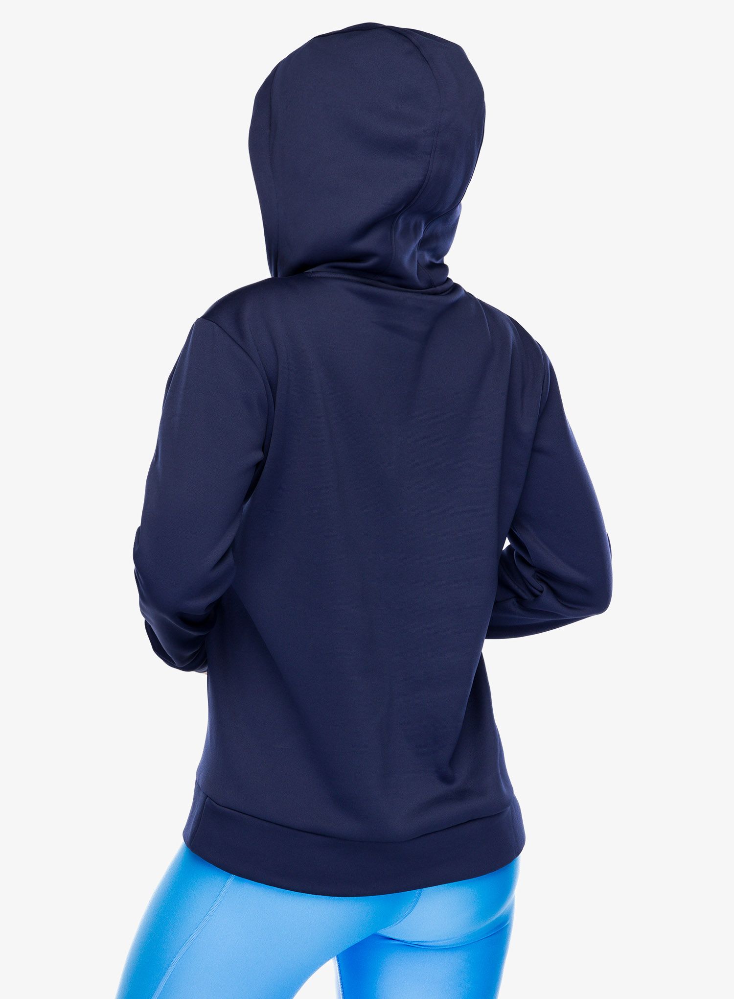 Dámská mikina Under Armour Armour Fleece LC Hoodie - midnight navy/black