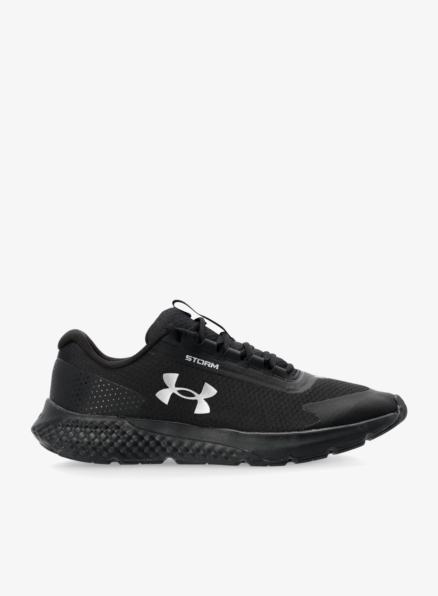 Běžecké boty pánské Under Armour UA Charged Rogue 3 Storm - black/black/metallic silver