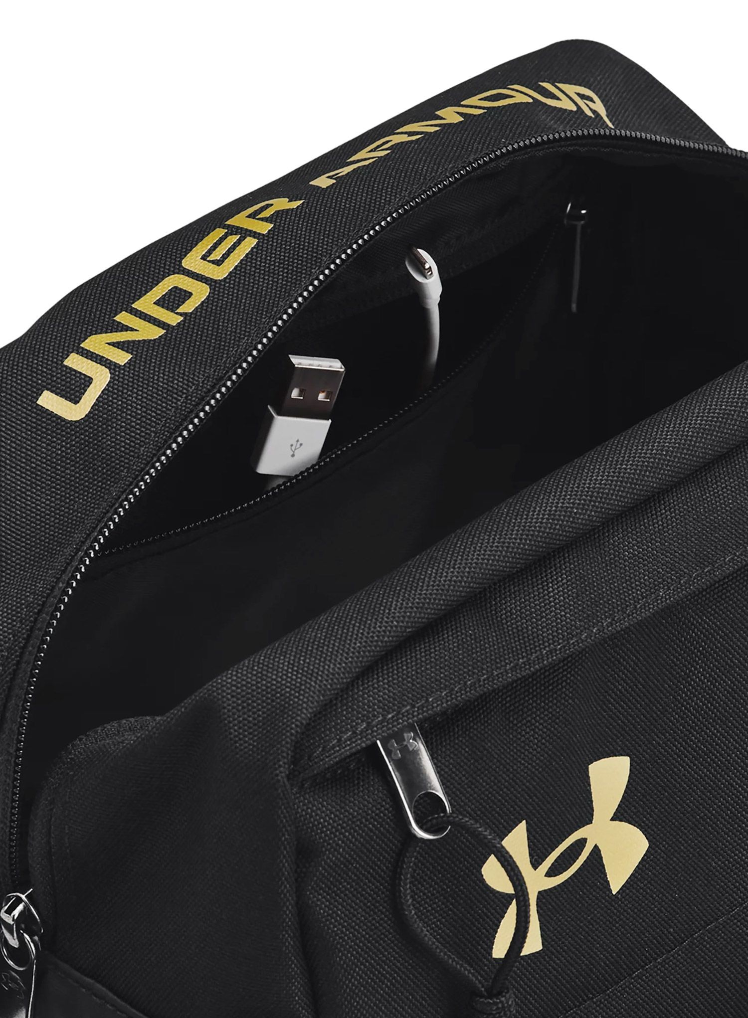 Kosmetická taštička Under Armour Contain Travel Kit - black/metallic gold