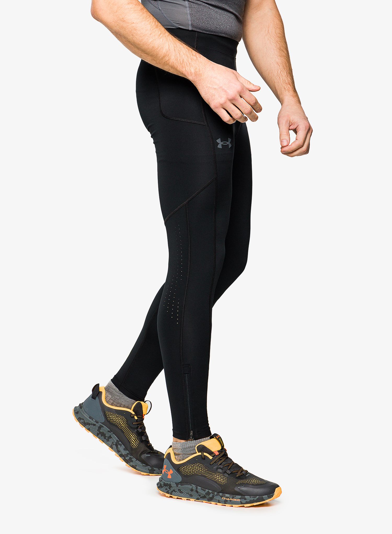 Rychleschnoucí legíny Under Armour Fly Fast 3.0 Tights - black/reflective