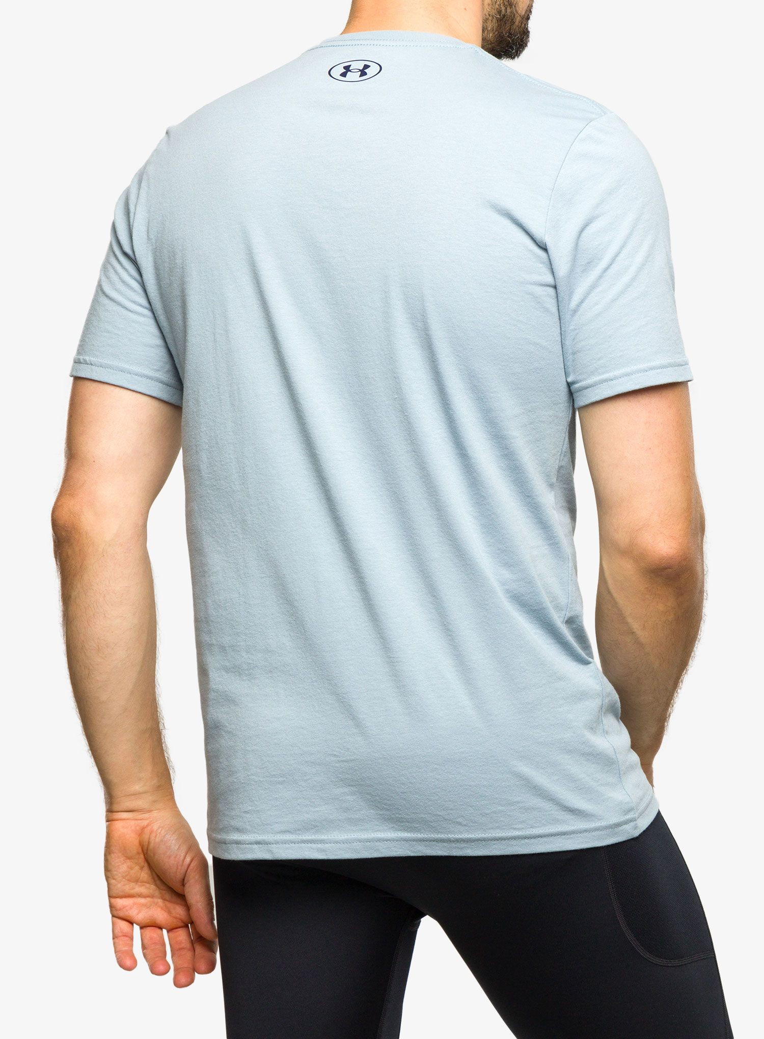 Pánské tričko Under Armour GL Foundation SS T - harbor blue/white