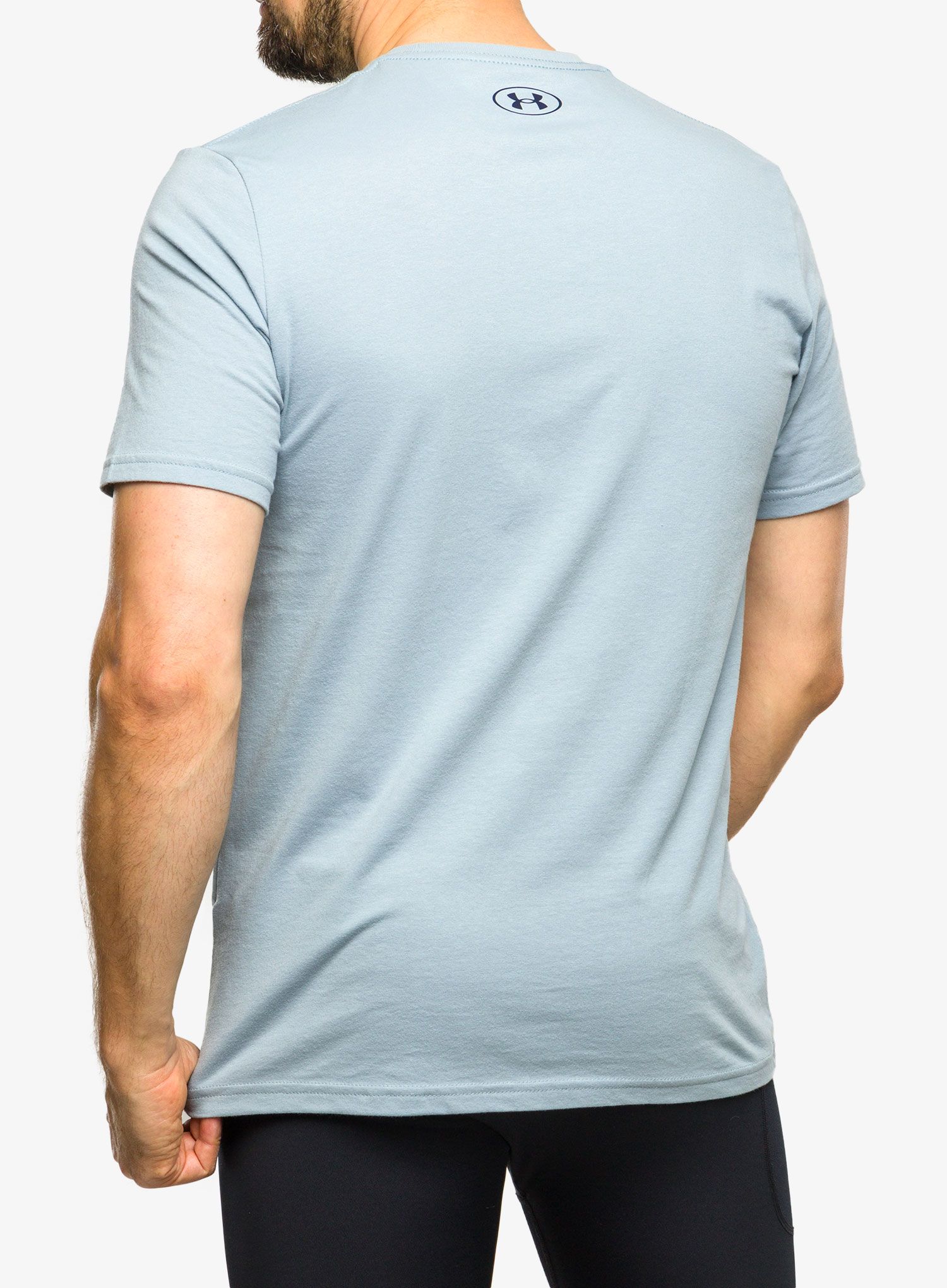 Pánské tričko Under Armour GL Foundation SS T - harbor blue/white
