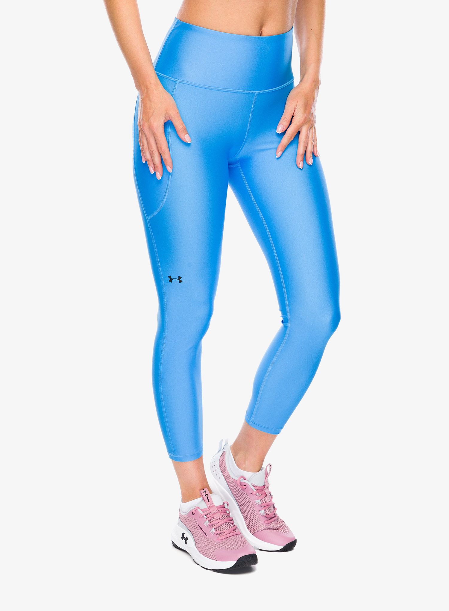 Dámské legíny Under Armour HG Armour Hi Ankle Leg - viral blue/black