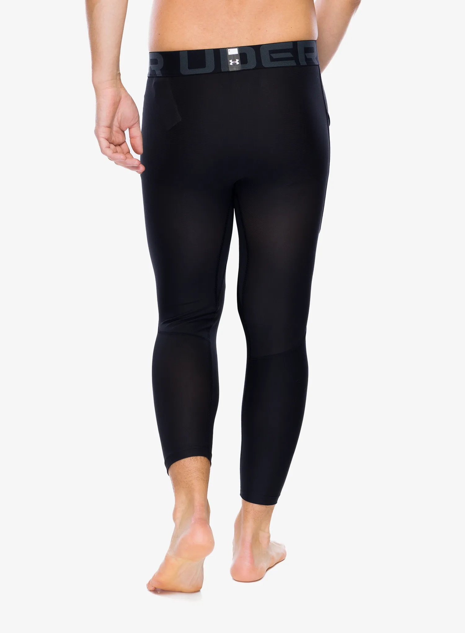 Tréninkové legíny Under Armour HeatGear 3/4 Leggings - black/white