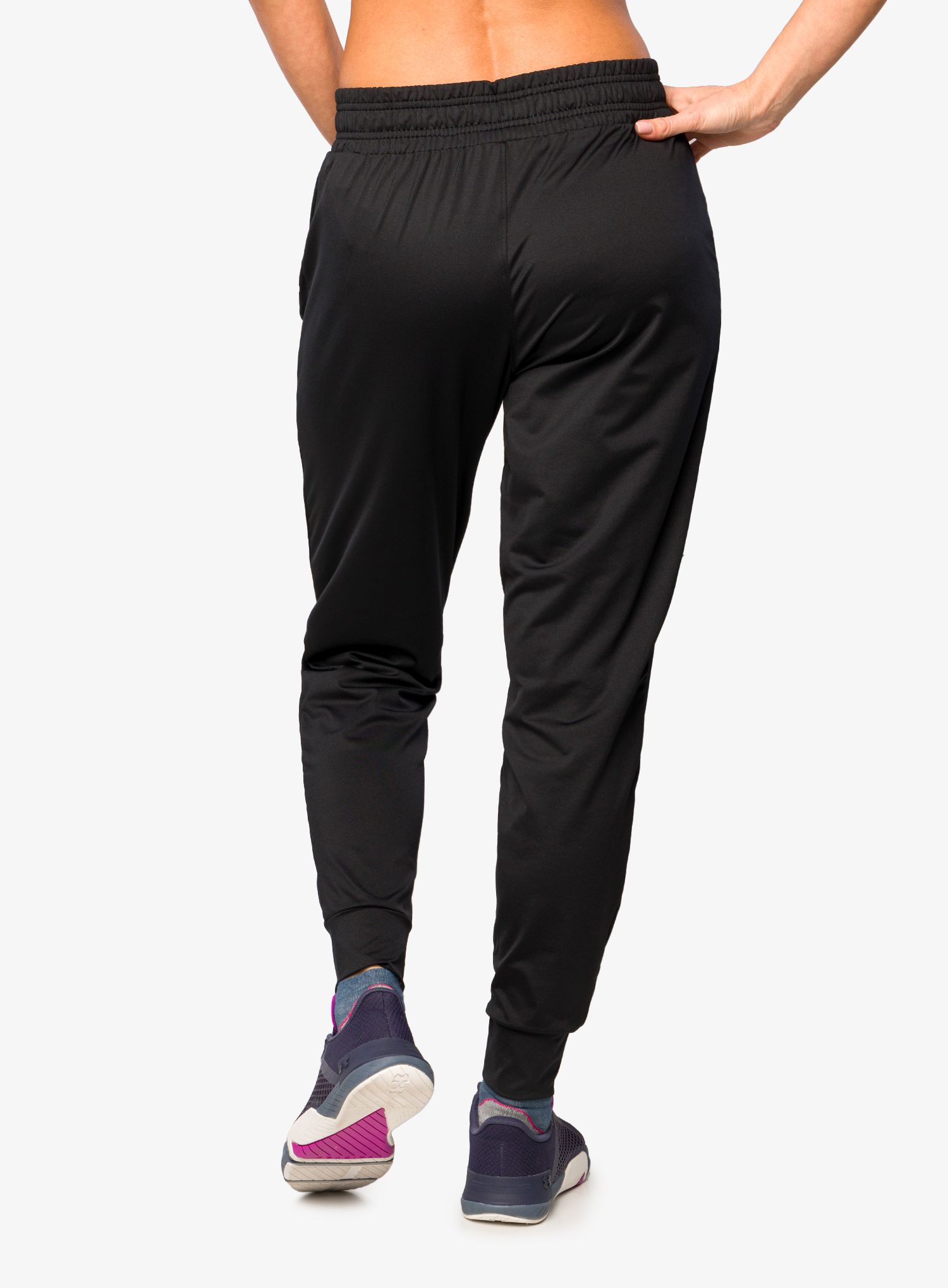 Kalhoty dámské Under Armour HeatGear Pants - black/jet gray